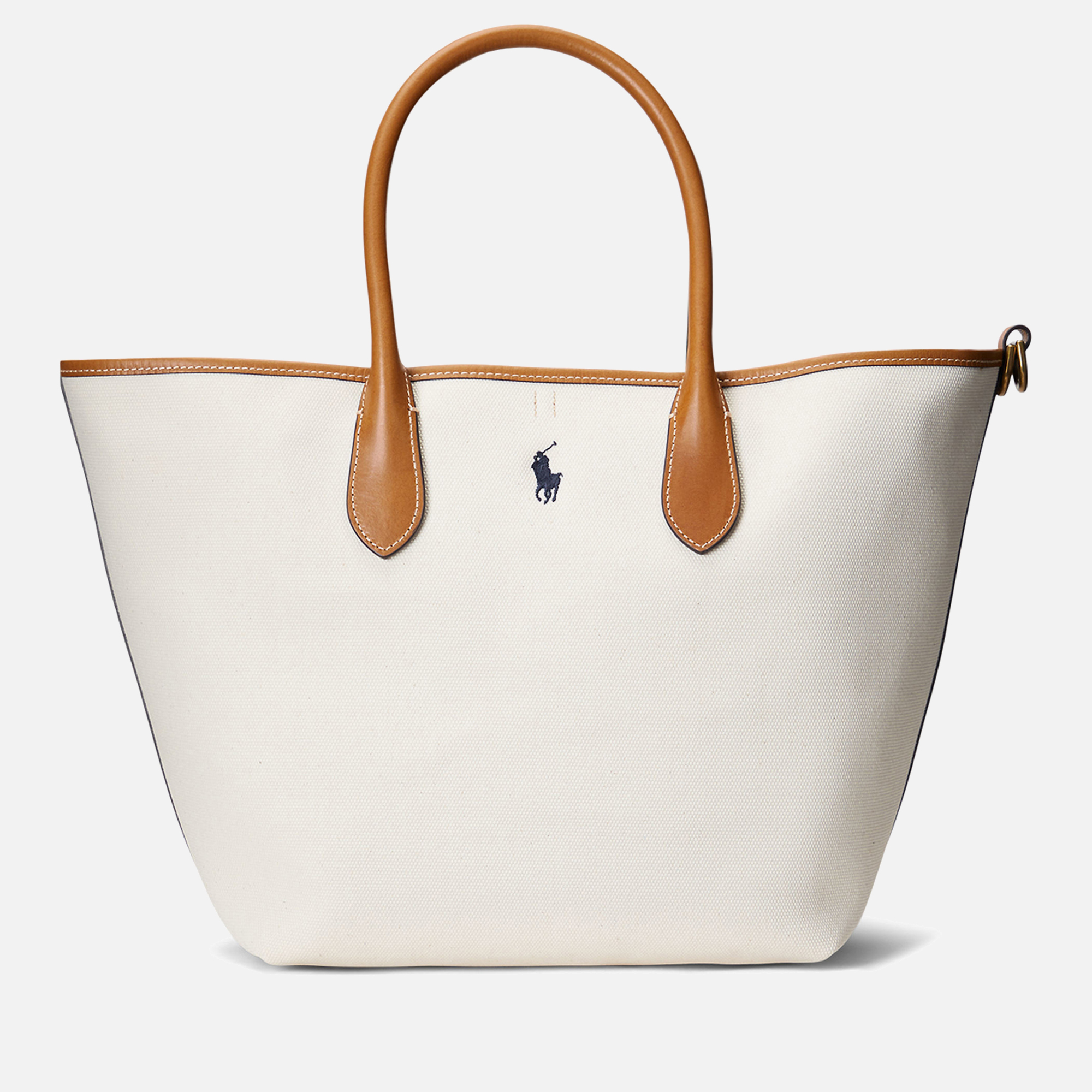 POLO RALPH LAUREN top HUNDLAND LEATHER TOTE