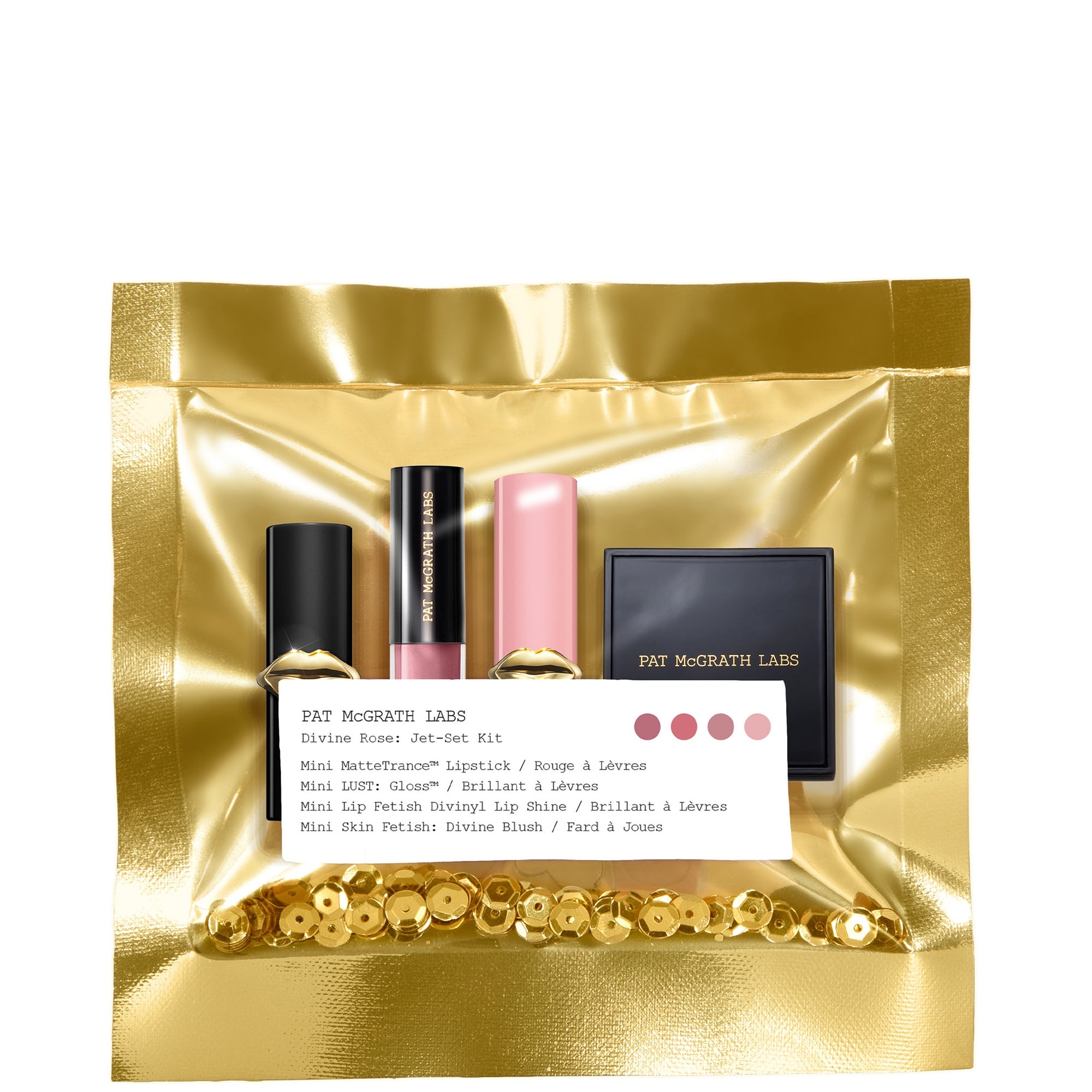 Pat Mcgrath Labs Divine Rose: Jet-Dash Kit | LOOKFANTASTIC