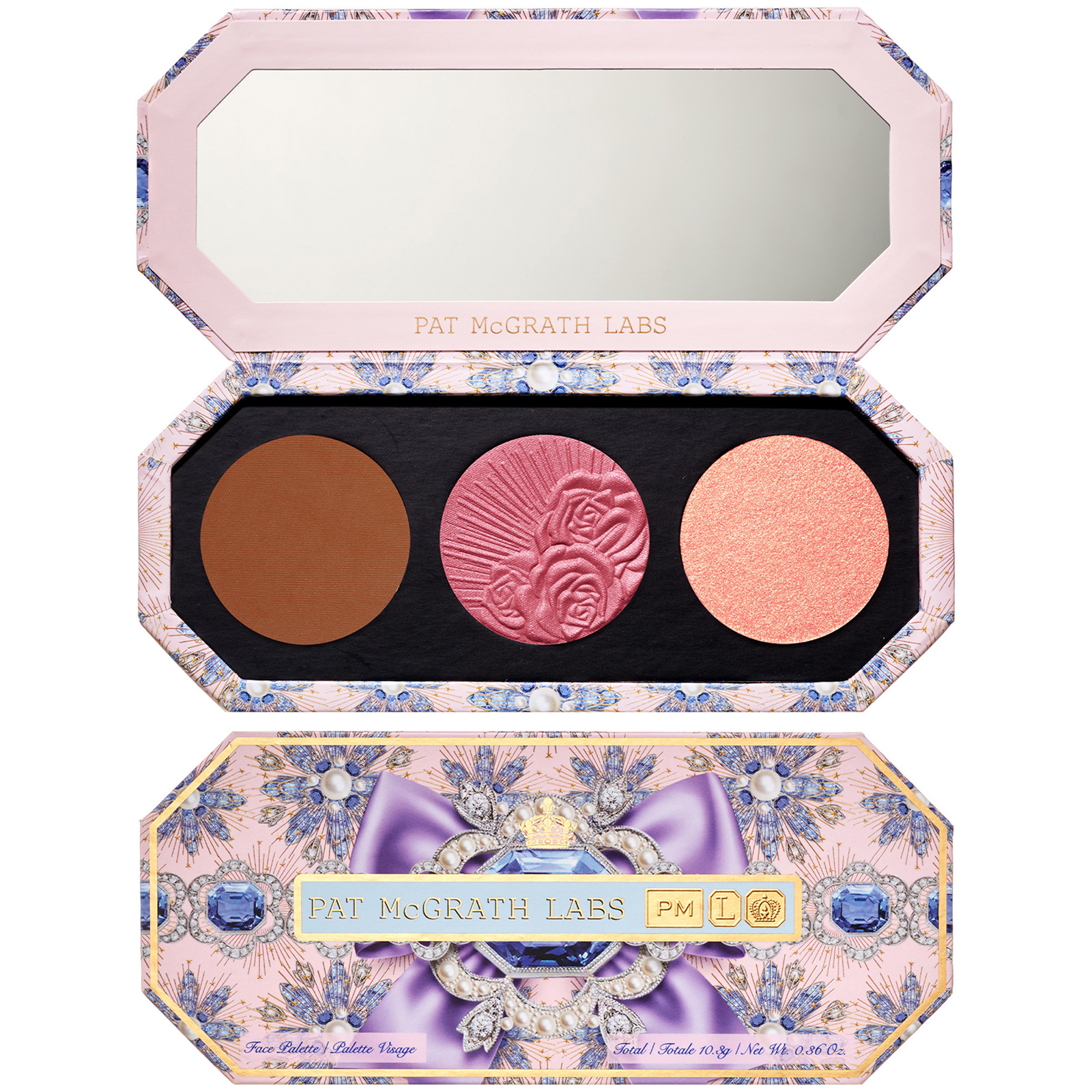 Pat Mcgrath Labs Divine Blush + Glow Cheek Palette - Nirvana In Bloom |  Cult Beauty