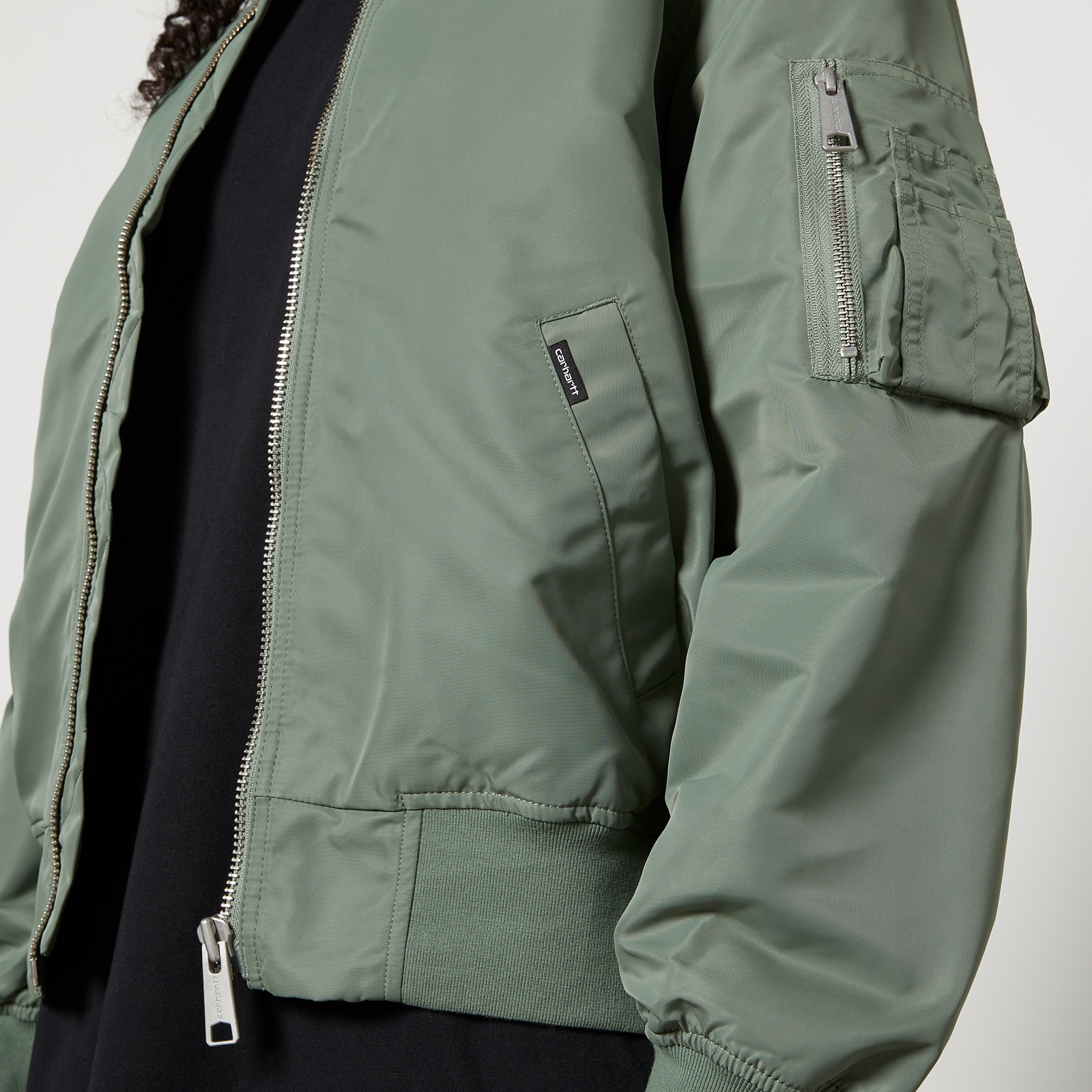 Carhartt WIP Otley Nylon Bomber Jacket - XS | Coggles