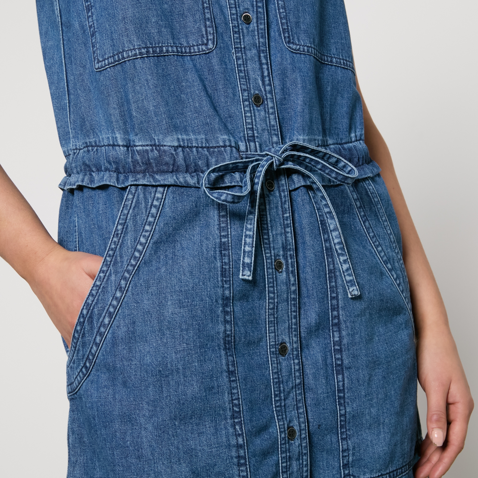 【Marant Etoile】 Inesデニムミニドレス Ines denim minidress in blue - Marant Etoile | Mytheresa