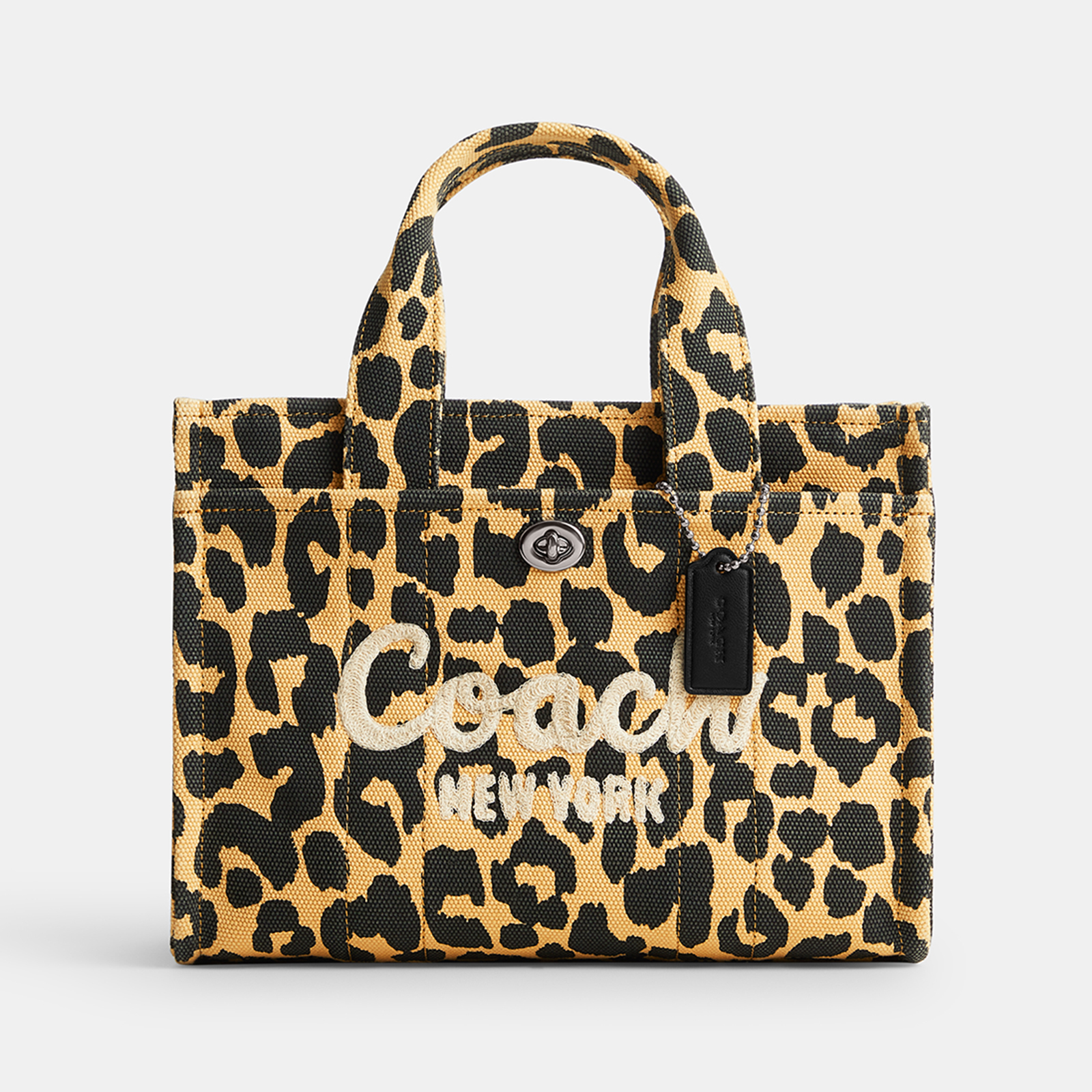 Coach Leopard Print Wristlet - Gem