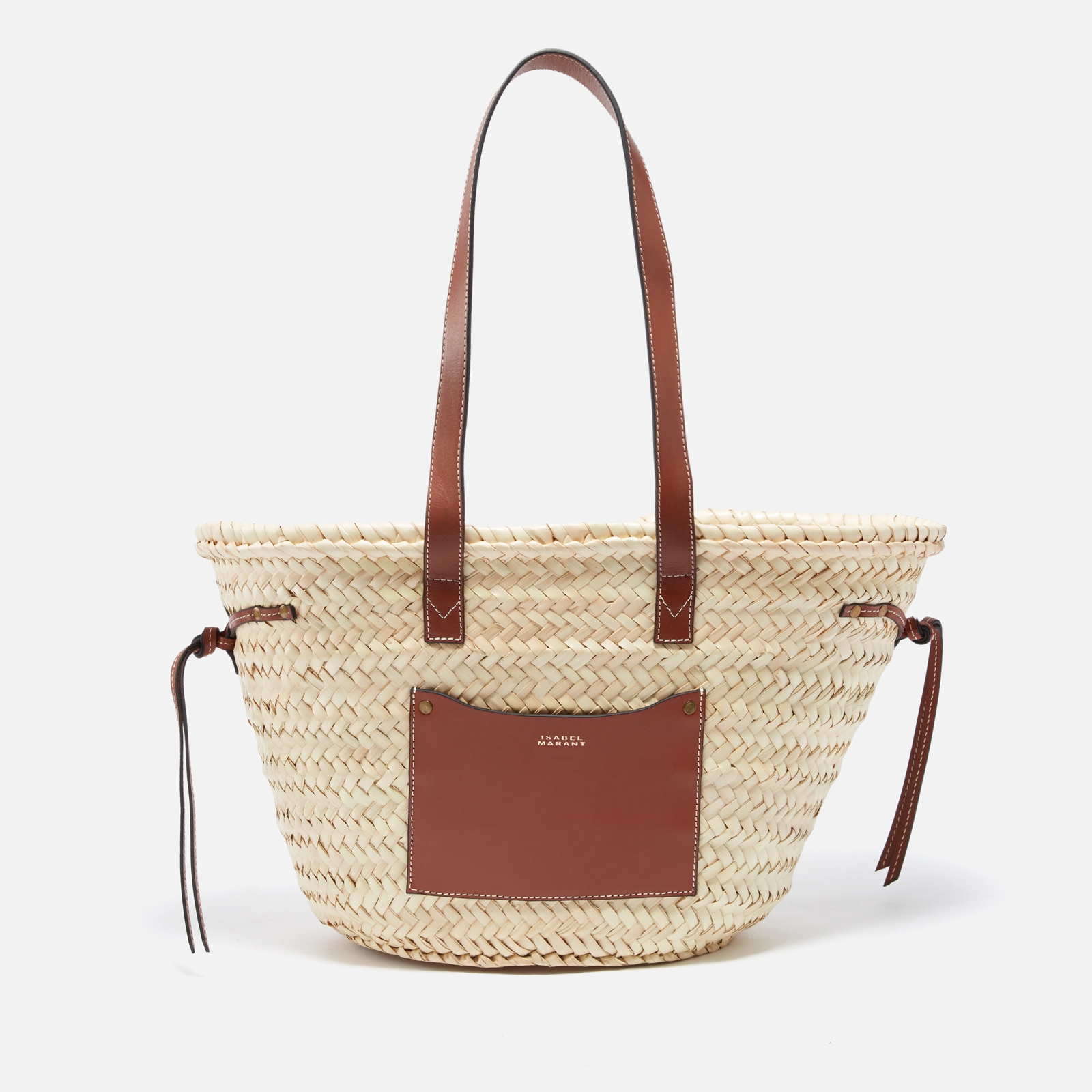 ボストンバッグ Isabel Marant Raffia Wardy Travel Bag Isabel Marant Raffia Tote Bag - Neutrals Totes, Handbags