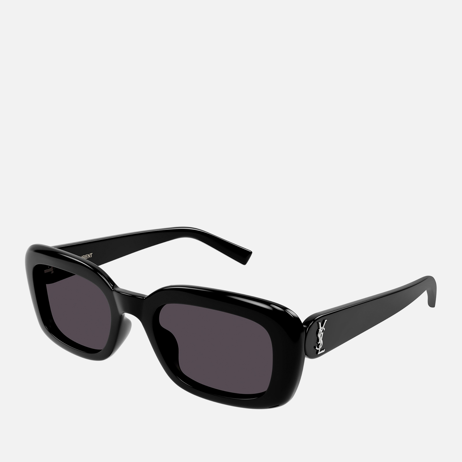 Saint Laurent Recycled Acetate Rectangle-Frame Sunglasses | Coggles