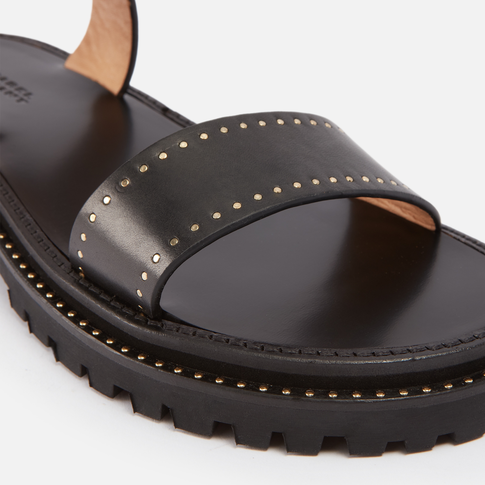 Isabel Marant Women's Breena Studded Leather Sandals - UK 3