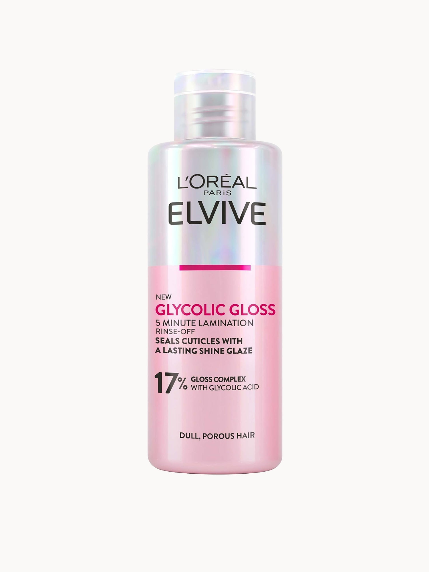 L'Oréal Paris Elvive Glycolic Gloss Rinse-Off 5 minute Lamination Treatment for Dull Hair 150ml