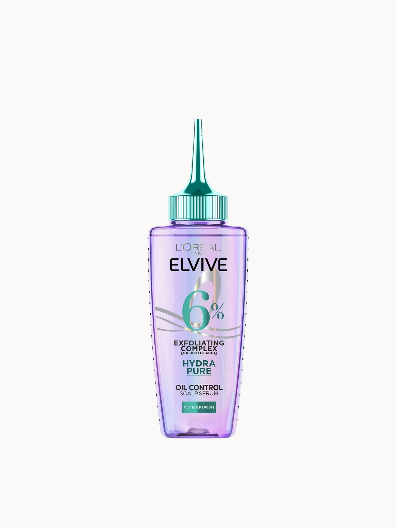 L'Oréal Paris Elvive Hydra Pure Exfoliating Pre-Shampoo Scalp Serum with Salicylic Acid for Oily Scalp and Roots 102ml