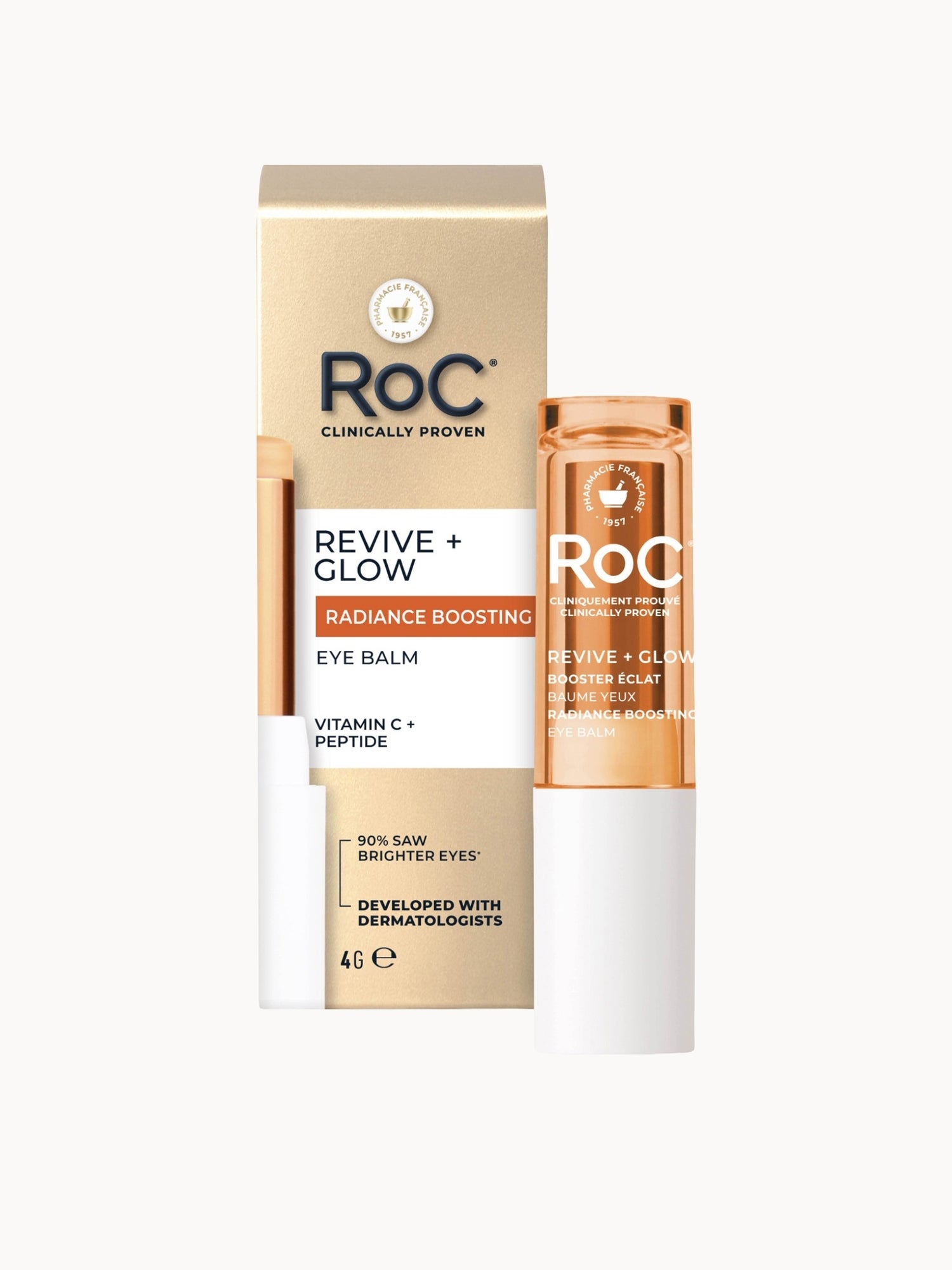 RoC Skincare Multi Correxion Revive + Glow Eye Balm 4g