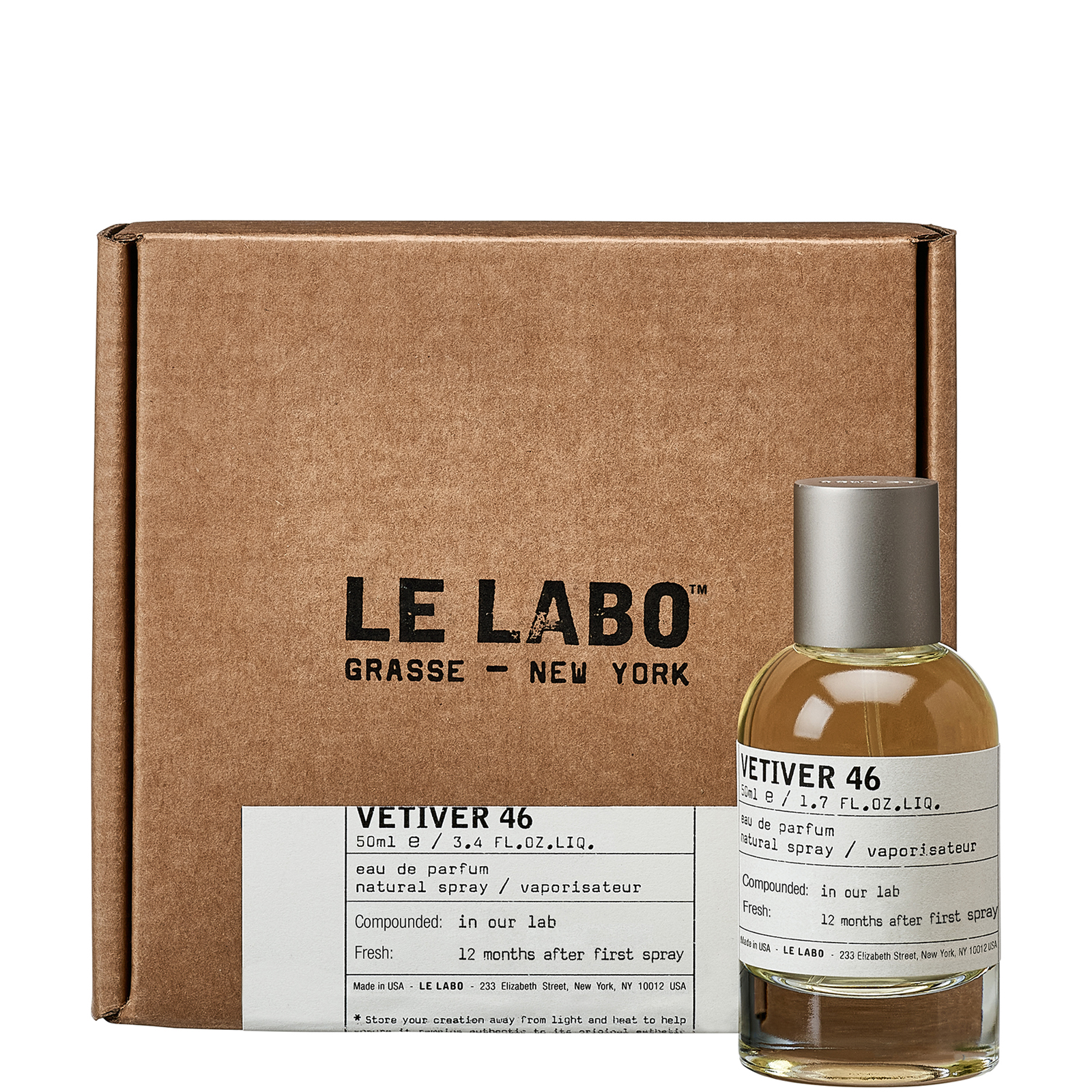 Le Labo Vetiver 46 Eau de Parfum 50ml | Cult Beauty