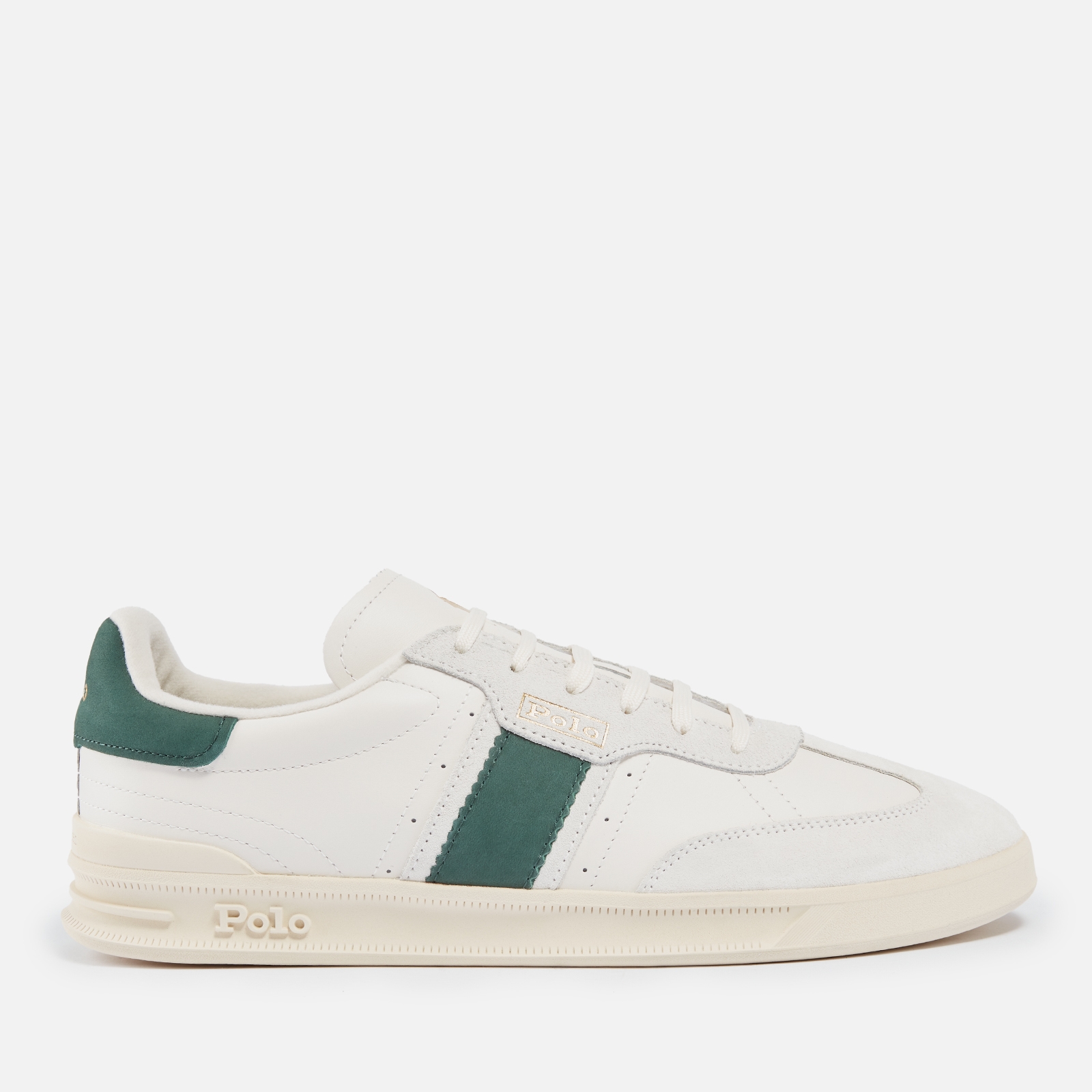 ralph lauren leather trainers