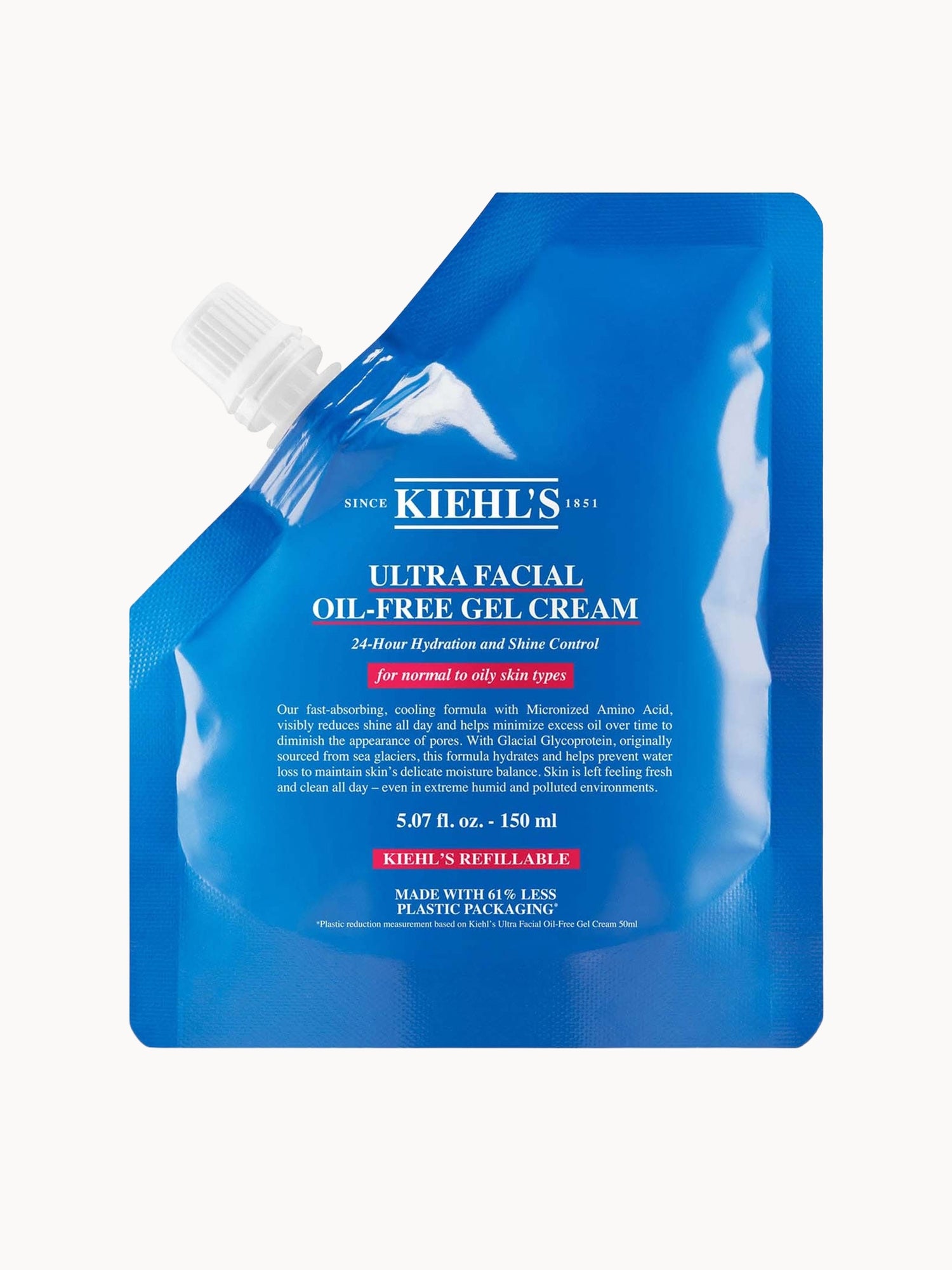Kiehl's Ultra Facial Oil-Free Gel Cream Refill Pouch 150ml