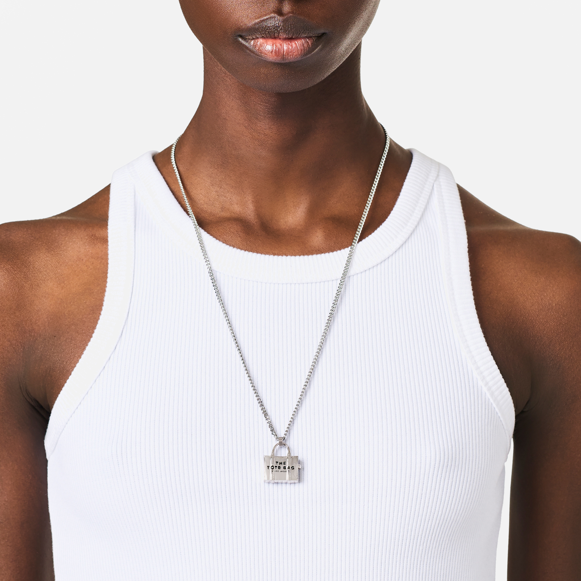 ネックレス・ペンダント Sticker Charm Necklace - Marc Jacobs - l - Silver Marc Jacobs Sticker Charm Necklace | Silver | FARFETCH