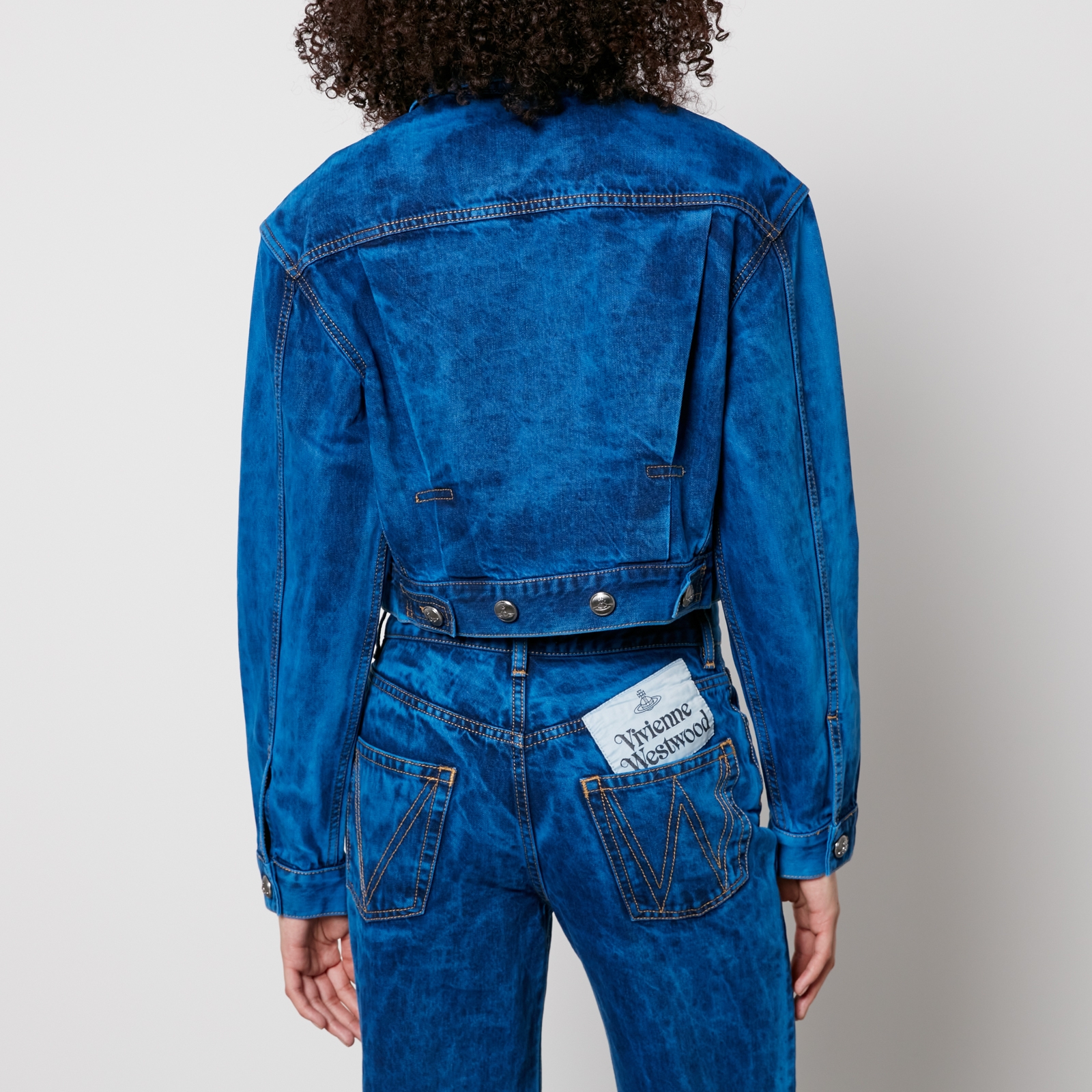 ジャケット Vivienne Westwood CROPPED MARLENE DENIM JACKET Vivienne Westwood CROPPED MARLENE JACKET - Denim jacket