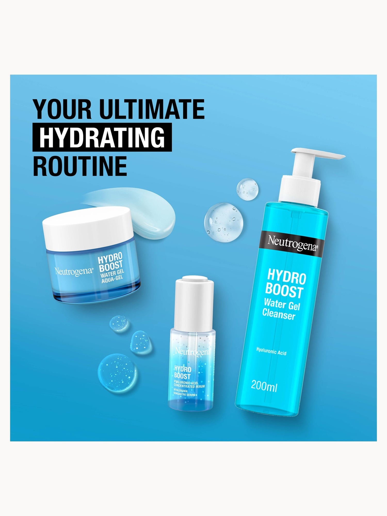 Neutrogena Hello Hydration Bundle with Hyaluronic Acid | LOOKFANTASTIC