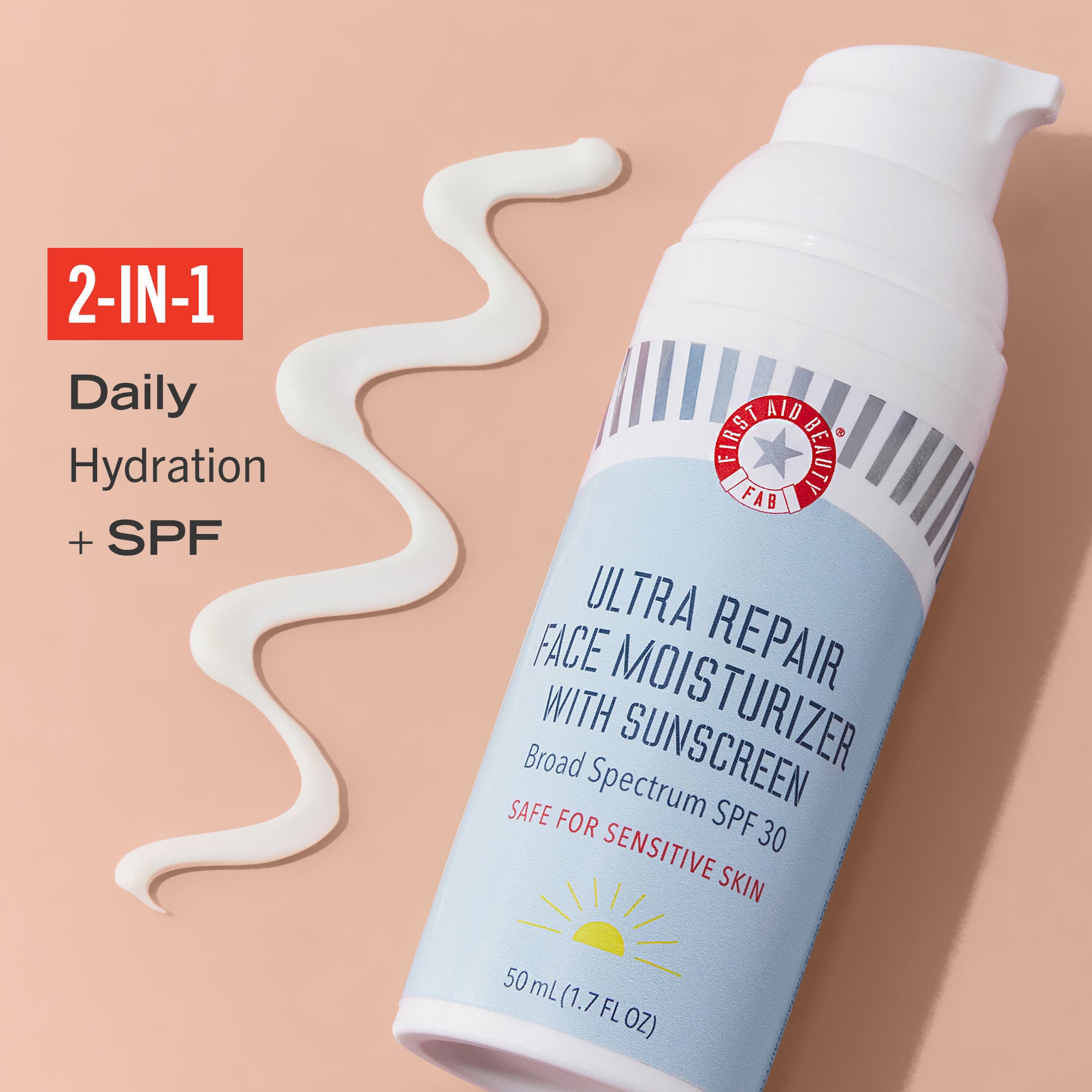First Aid Beauty Ultra Repair Face Moisturizer SPF 30 1.7 oz