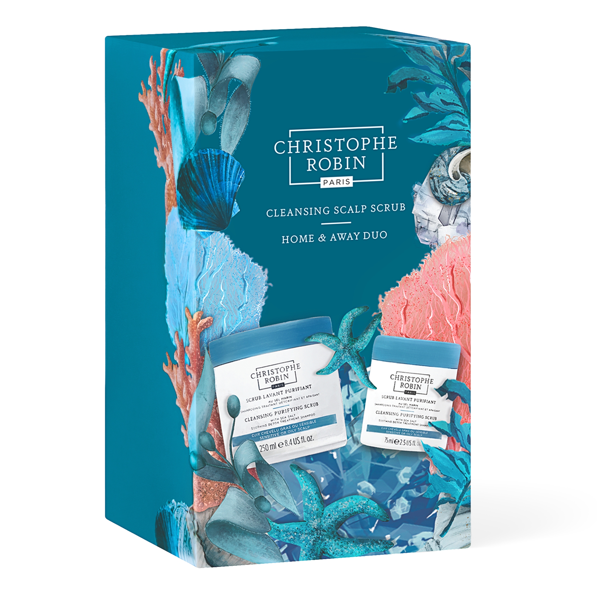 cult Christophe Robin Cleansing Scalp Scrub Home and Away Duo