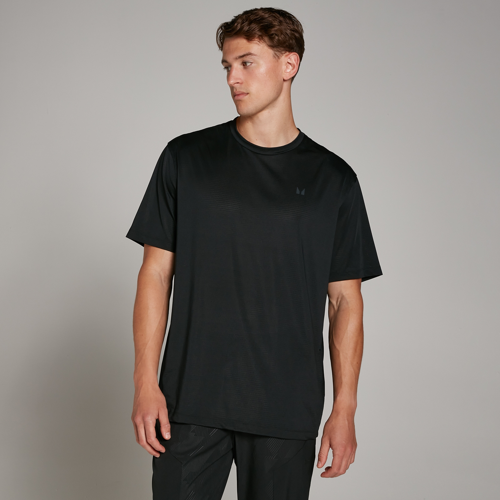 インターロック オーバーサイズ Tシャツ - ブラック | ZARA