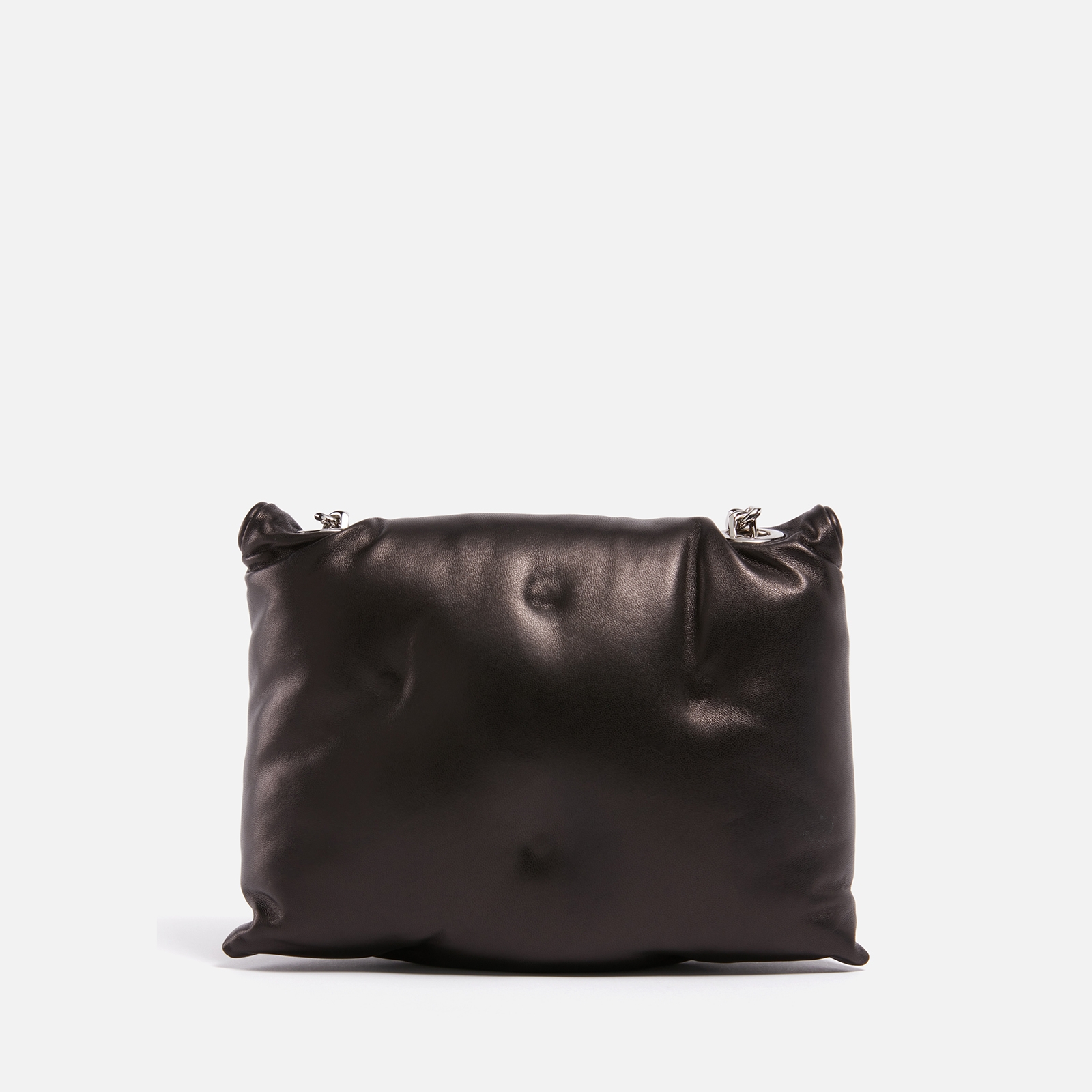 【送料&関税込】Maison Margiela Glam Slam Flap Small Bag - U Maison Margiela Black Glam Slam Small Hobo Bag for Women