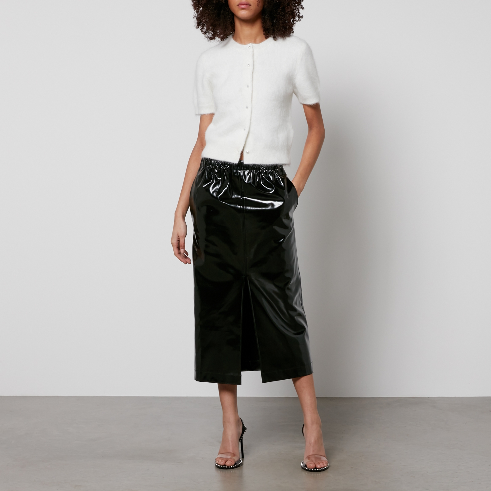 Maison margiela discount vinyl skirt