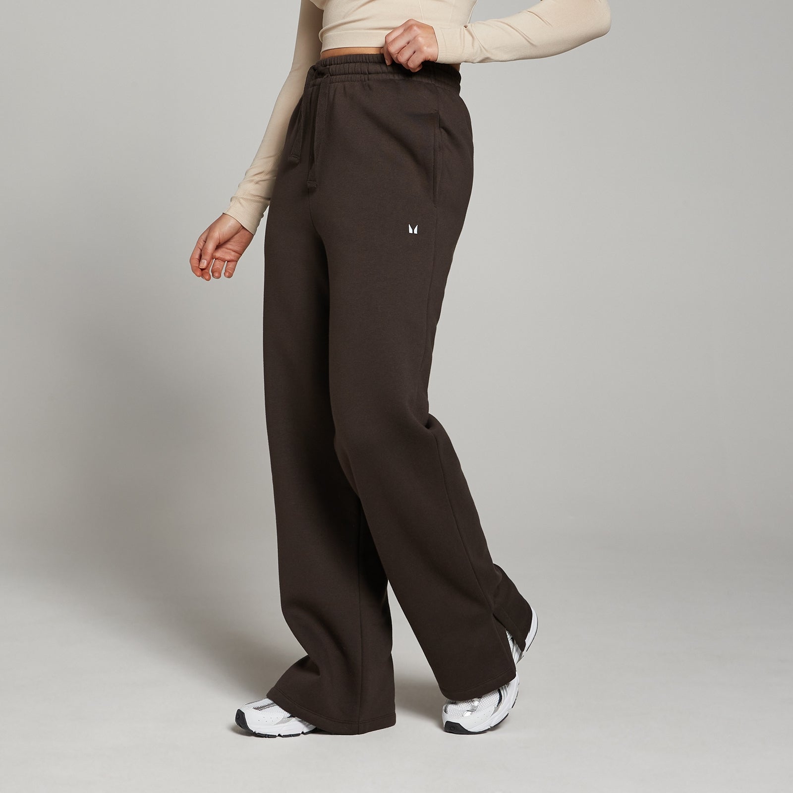 Pantaloni Jogger M&amp;S Donna - Vita Alta, Cotone Ricco, Tasche, Stretch - Nuovi