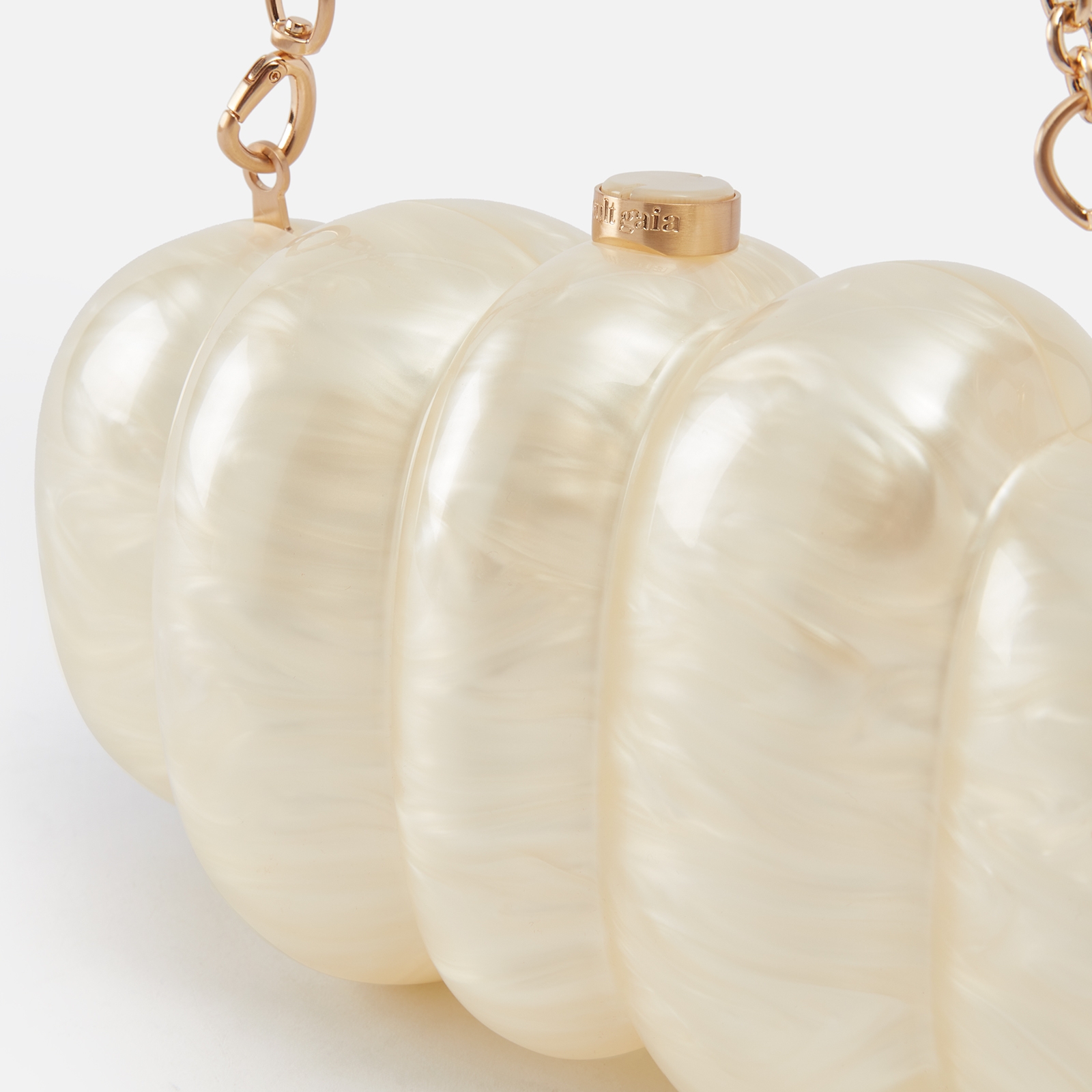 Cult Gaia Puffer Acrylic Clutch Bag | Coggles