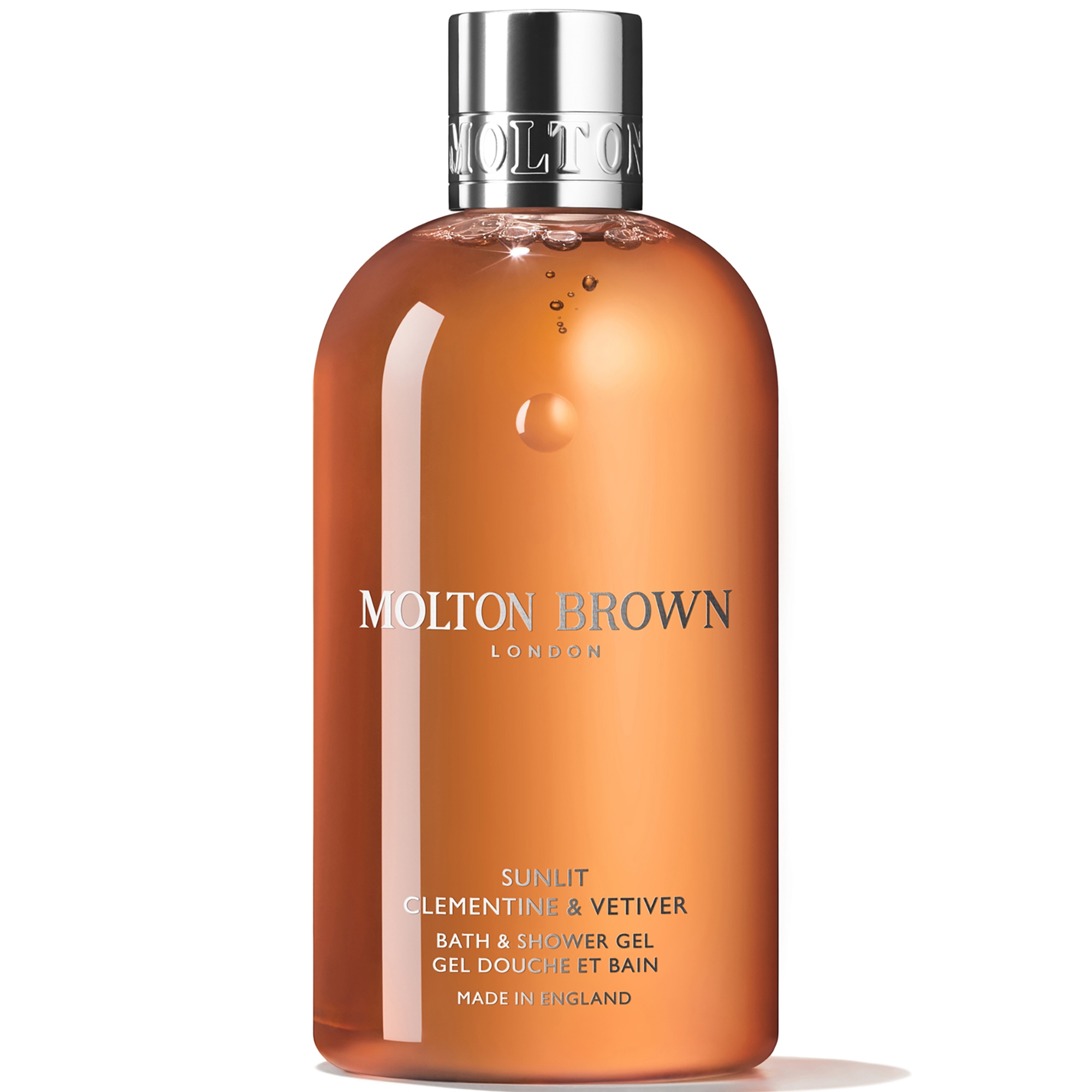 Molton Brown Sunlit Clementine and Vetiver Bath and Shower Gel