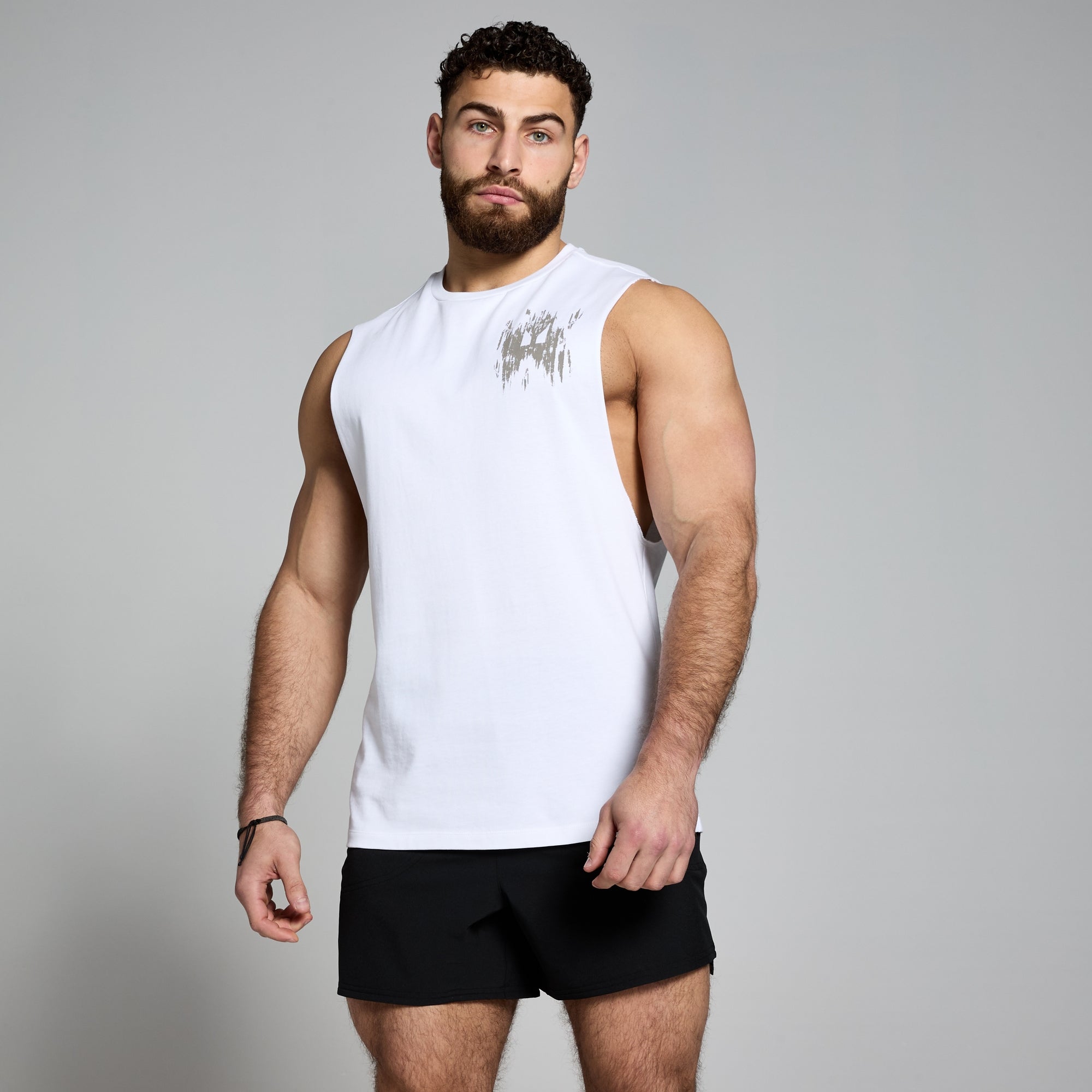 Herren Tanktop Mit Totenkopf-Motiv – ärmellos, Atmungsaktiv, Schnell Trocknend, Für Sport & Freizeit (schwarz)