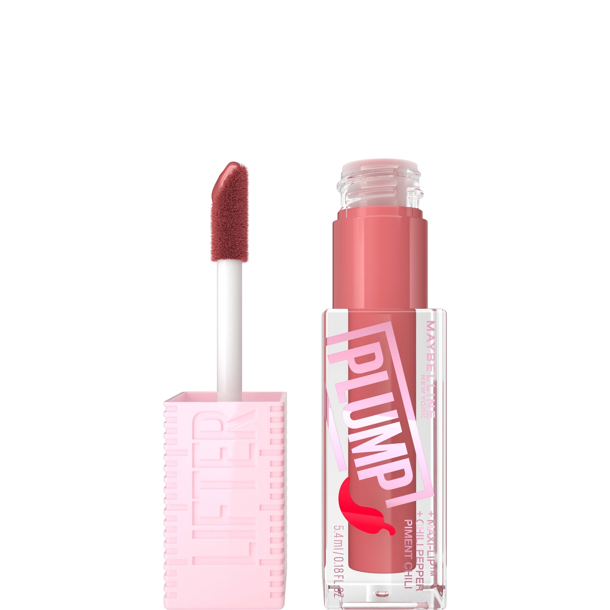 4 Lip Plumpers This July Maybelline Lifter Gloss Plumping Lip Gloss with Hyaluronic Acid and Chilli Pepper