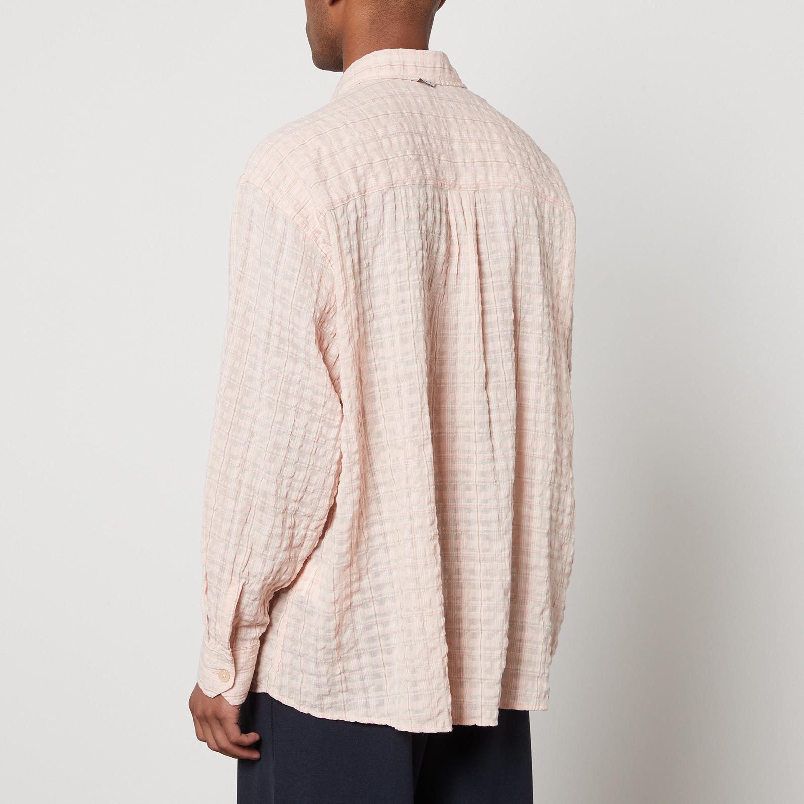 Our Legacy Borrowed Cotton-Blend Seersucker Shirt | Coggles