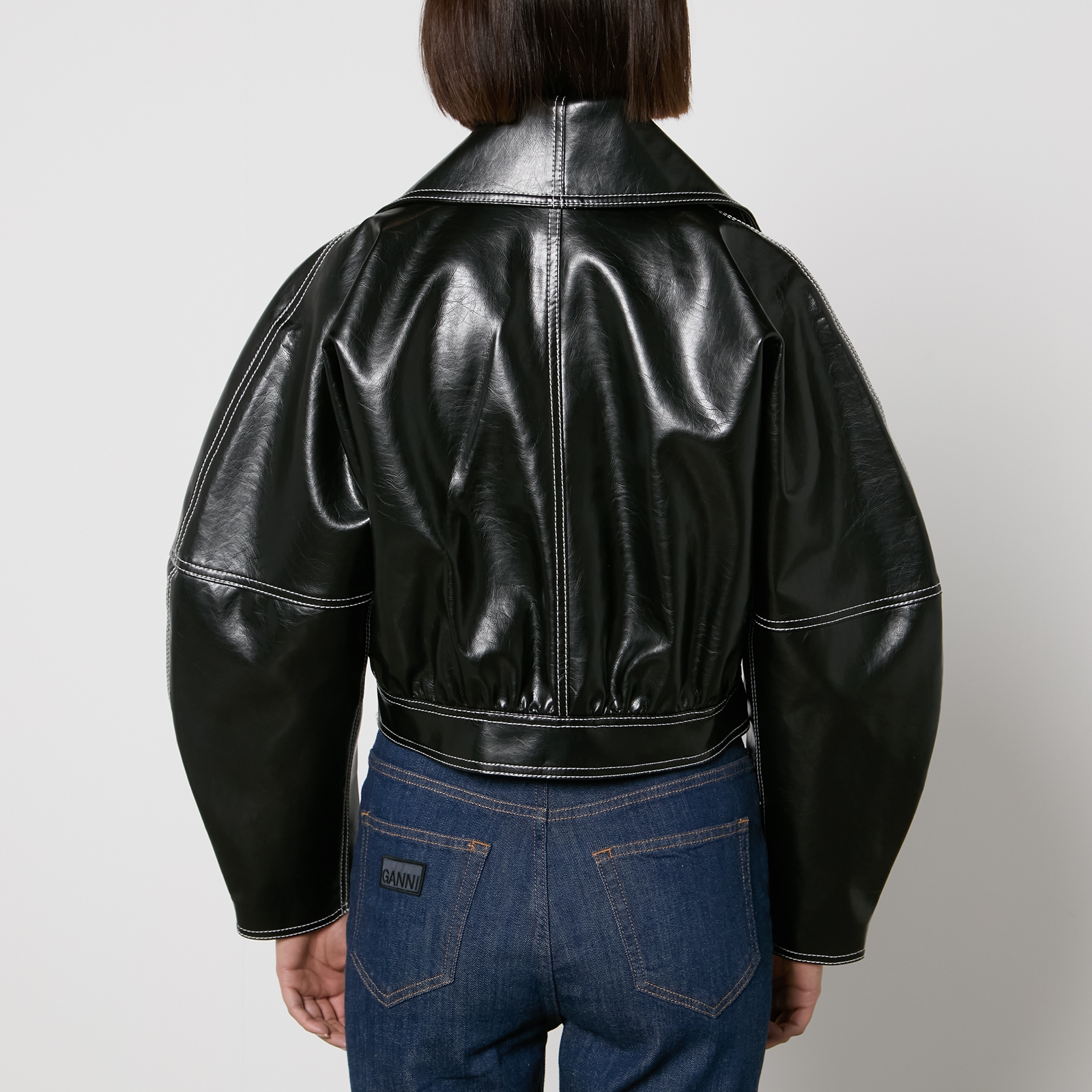 Ganni Future Oleatex Jacket - EU 36/UK 8 | Coggles