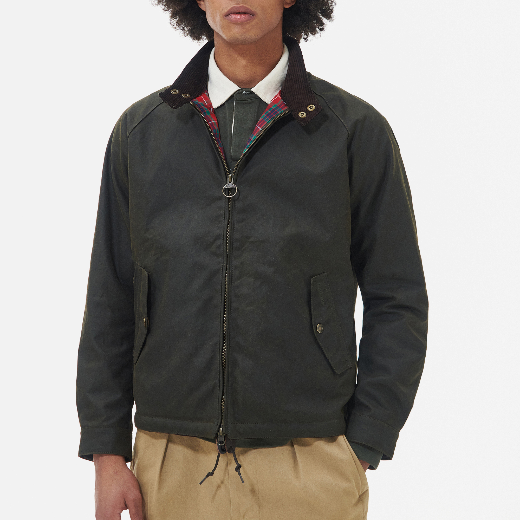 Barbour baracuta discount jacket