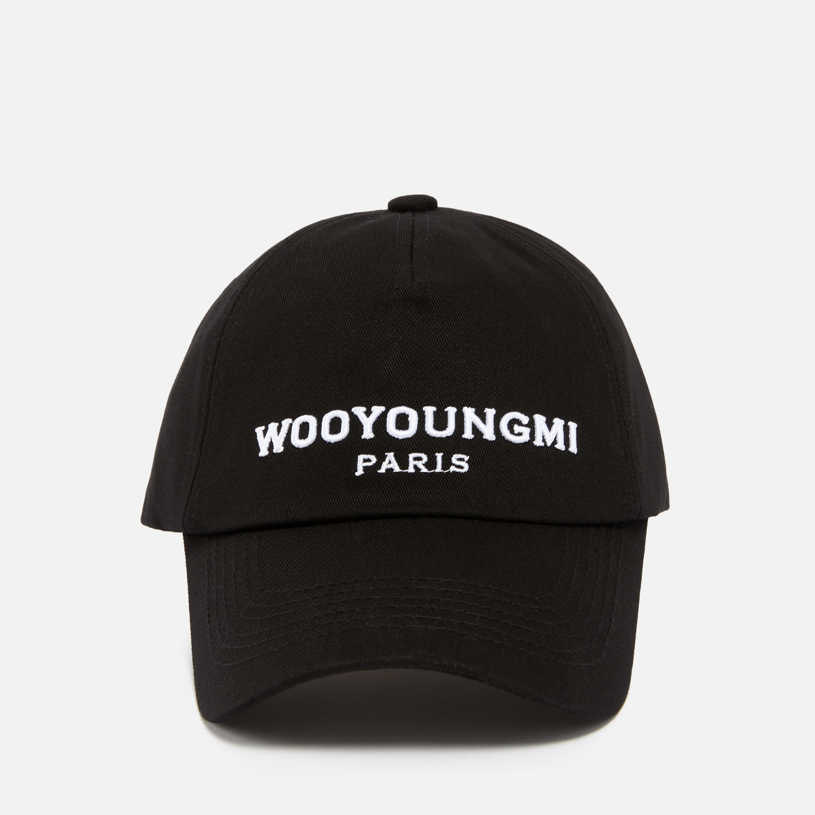 Wooyoungmi Paris Logo-Embroidered Cotton-Twill Baseball Cap | Coggles