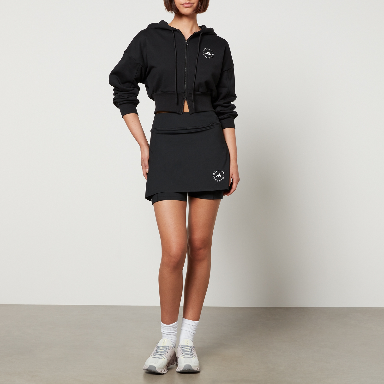 adidas by Stella McCartney Asmc Stretch-Jersey Skort - XS adidas by Stella McCartney Asmc Stretch-Jersey Skort - XS