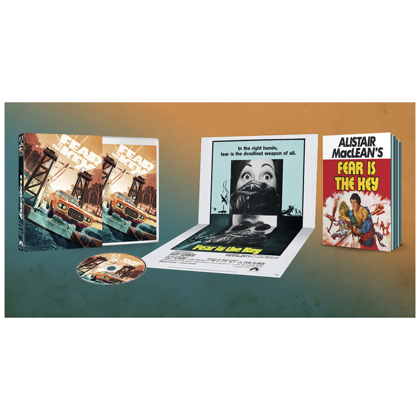 Fear Is The Key Limited Edition Blu-ray | Arrow Video US