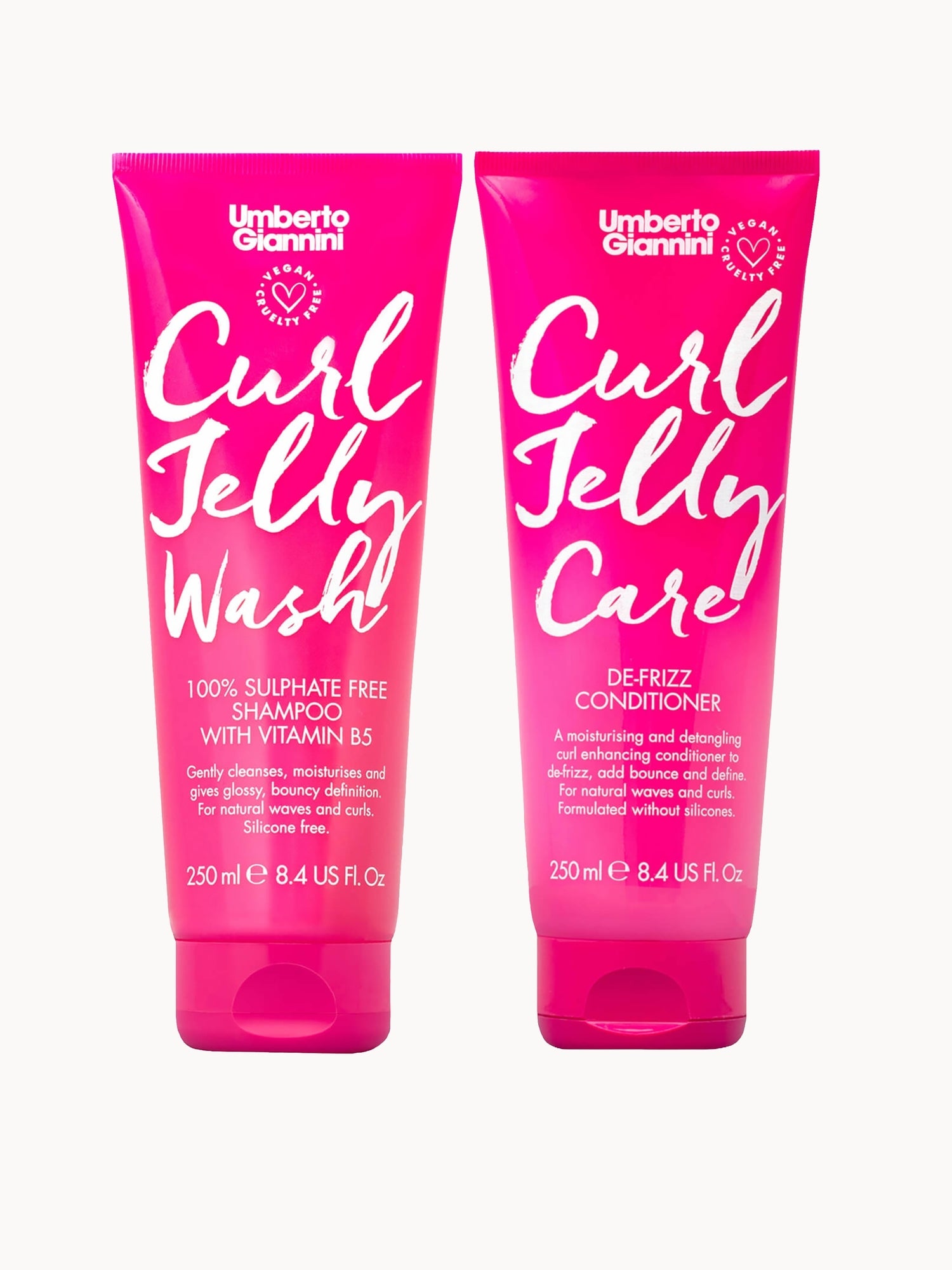 Umberto Giannini Curl Jelly Shampoo and Conditioner Duo