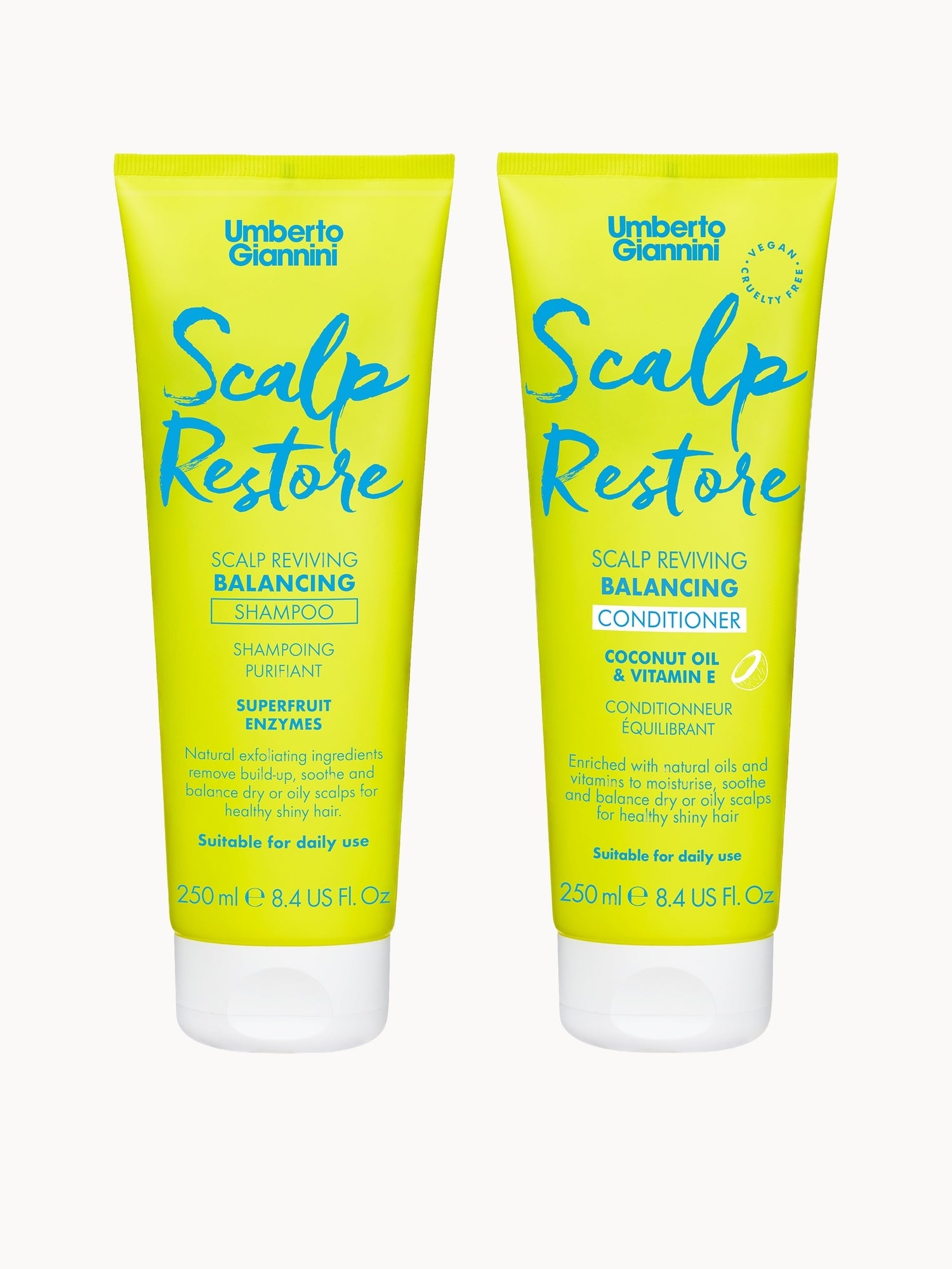 Umberto Giannini Scalp Restore Shampoo and Conditioner Duo