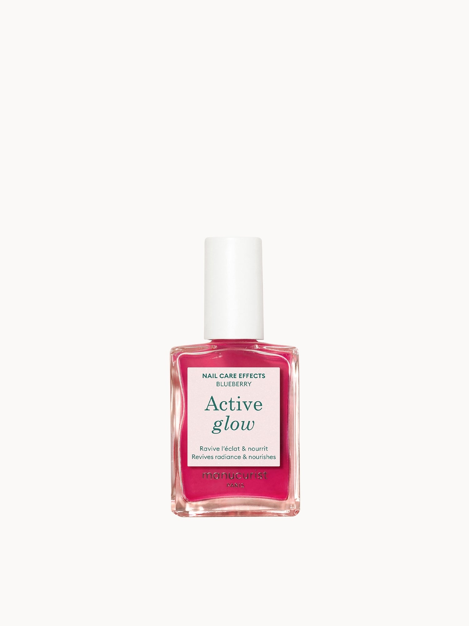 Manucurist Active Glow Polish 15ml - Blueberry
