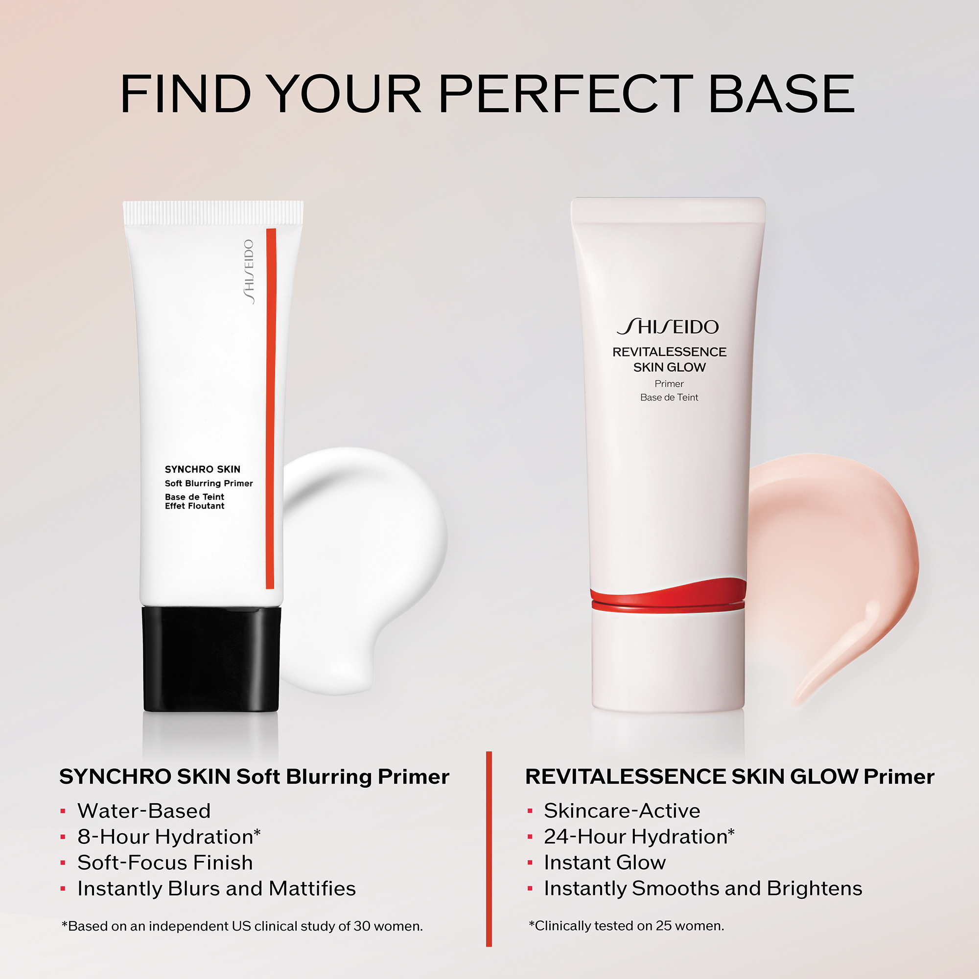 SHISEIDO REVITALESSENCE SKIN GLOW プライマー REVITALESSENCE SKIN GLOW Hydrating Primer - SPF 25 | SHISEIDO