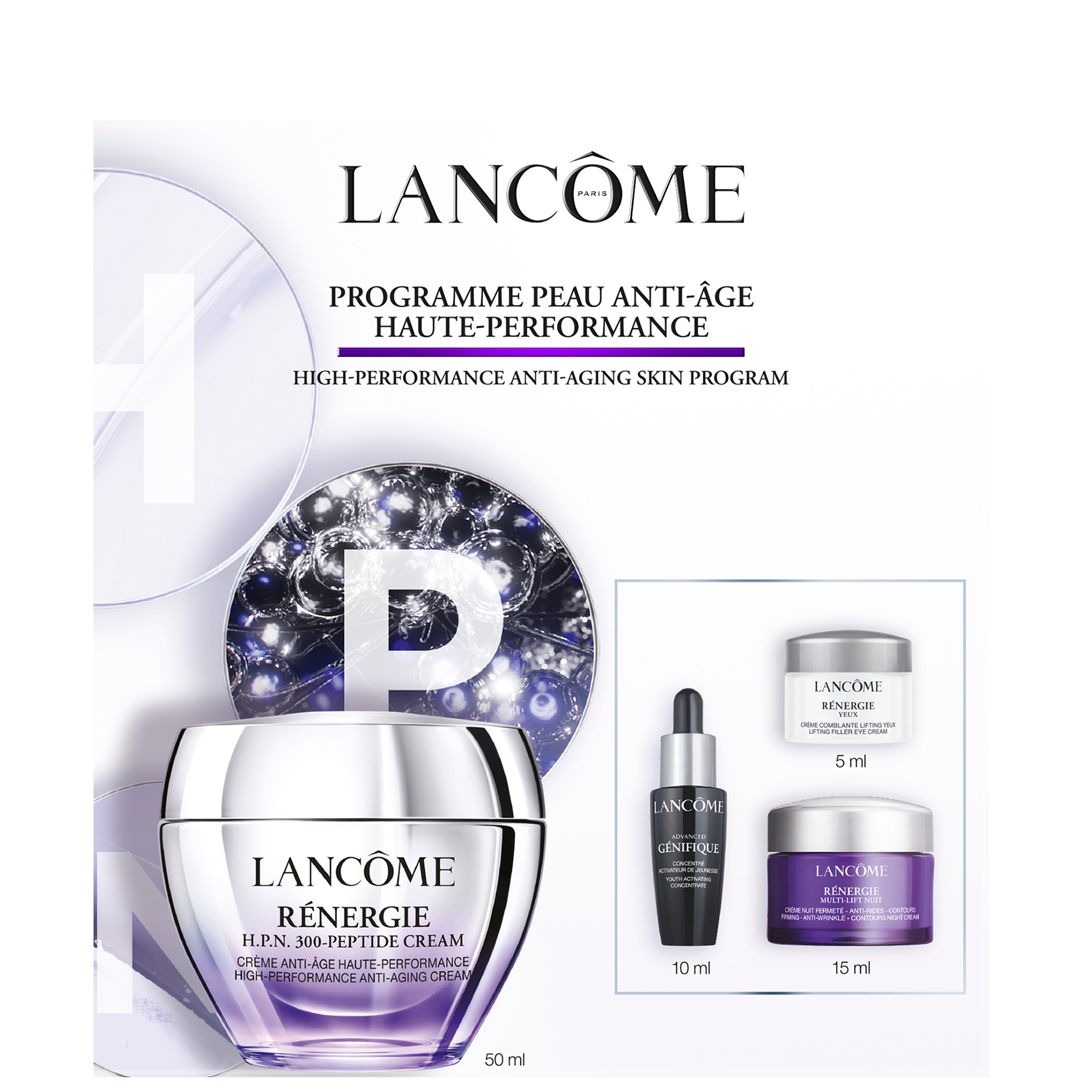 LANCOME RÉNERGIE H.P.N. ULTRA CREAM 50ml Lancome Renergie H.P.N. 300-Peptide Cream - Didelio