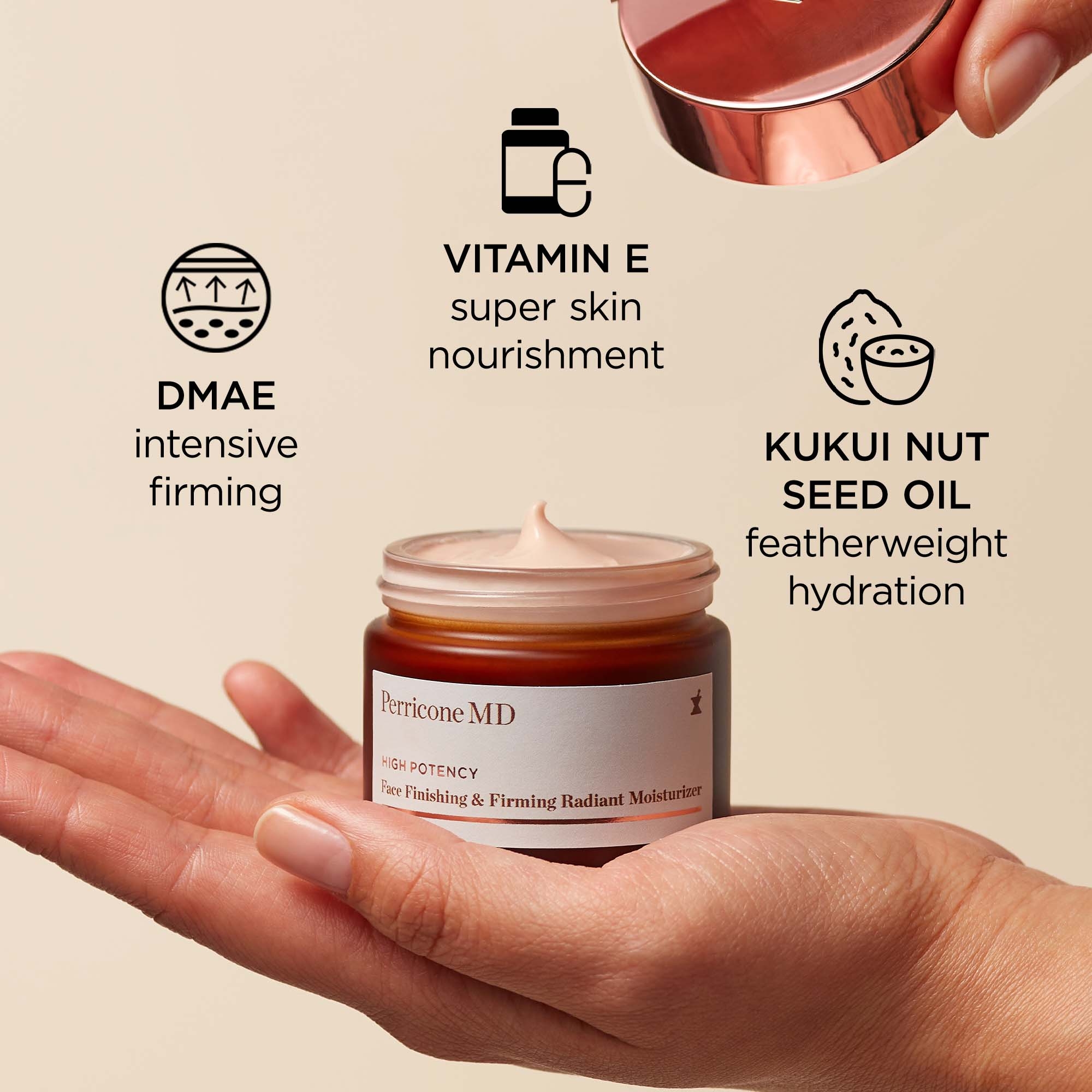 High Potency Face Finishing & Firming Radiant Moisturizer