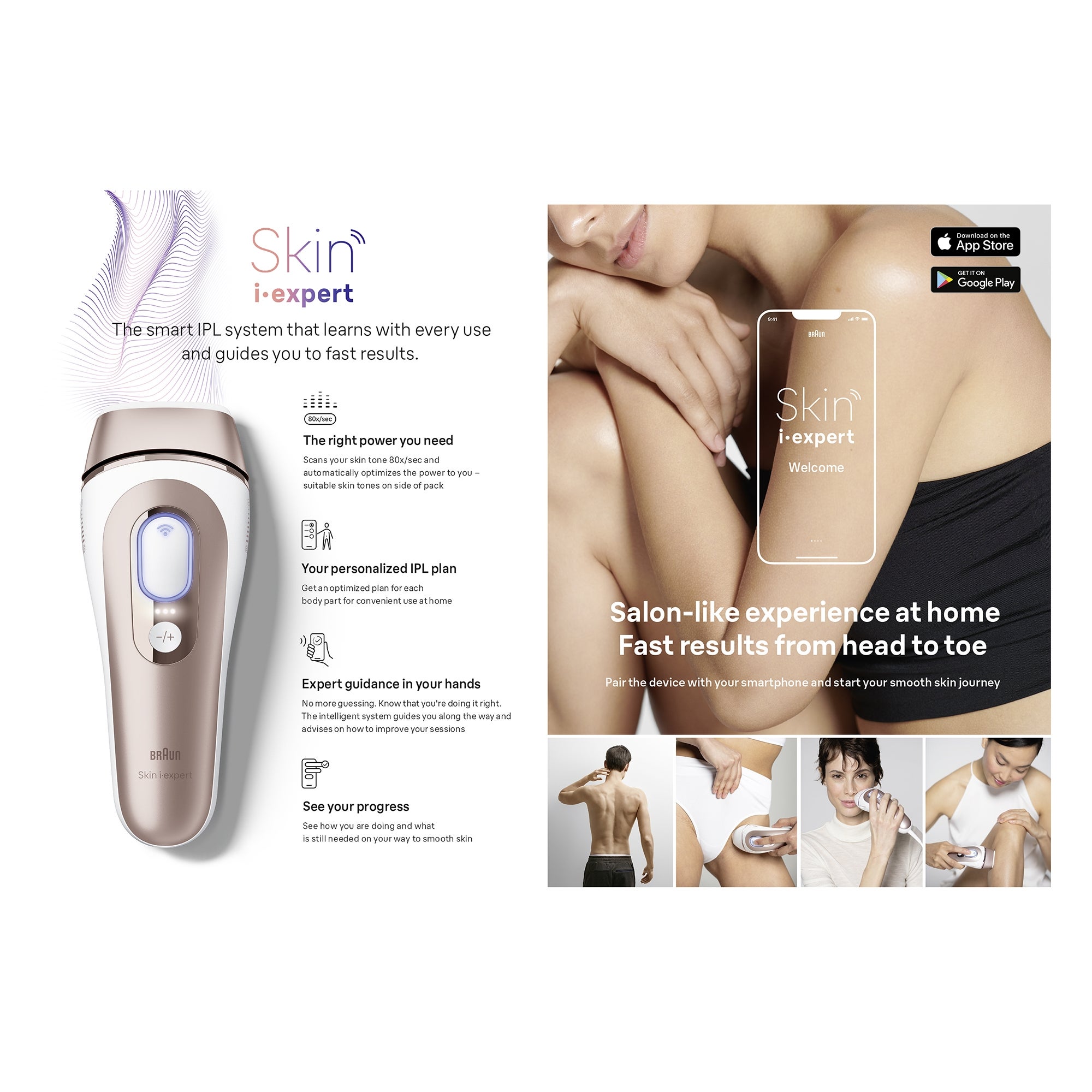 脱毛器 Braun Silk-expert Pro 5 PL5387 Braun IPL Silk·expert Pro 5 PL5387 | Hair Removal | Official Braun