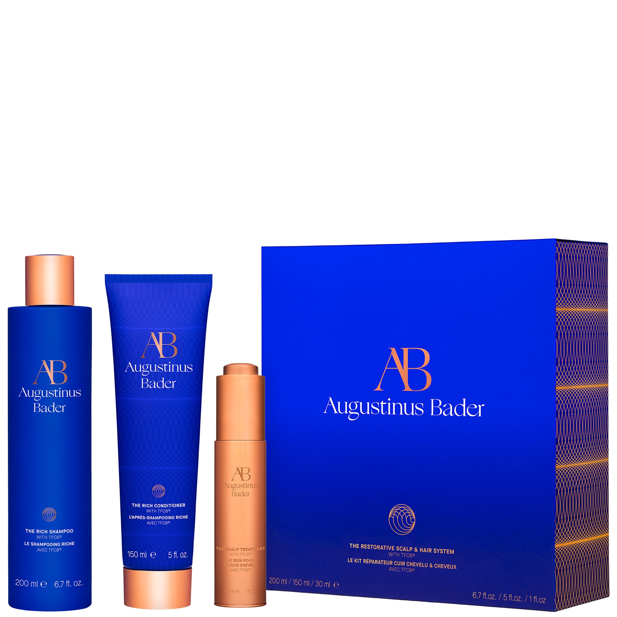 cult Augustinus Bader The Restorative Scalp and Hair System 380ml