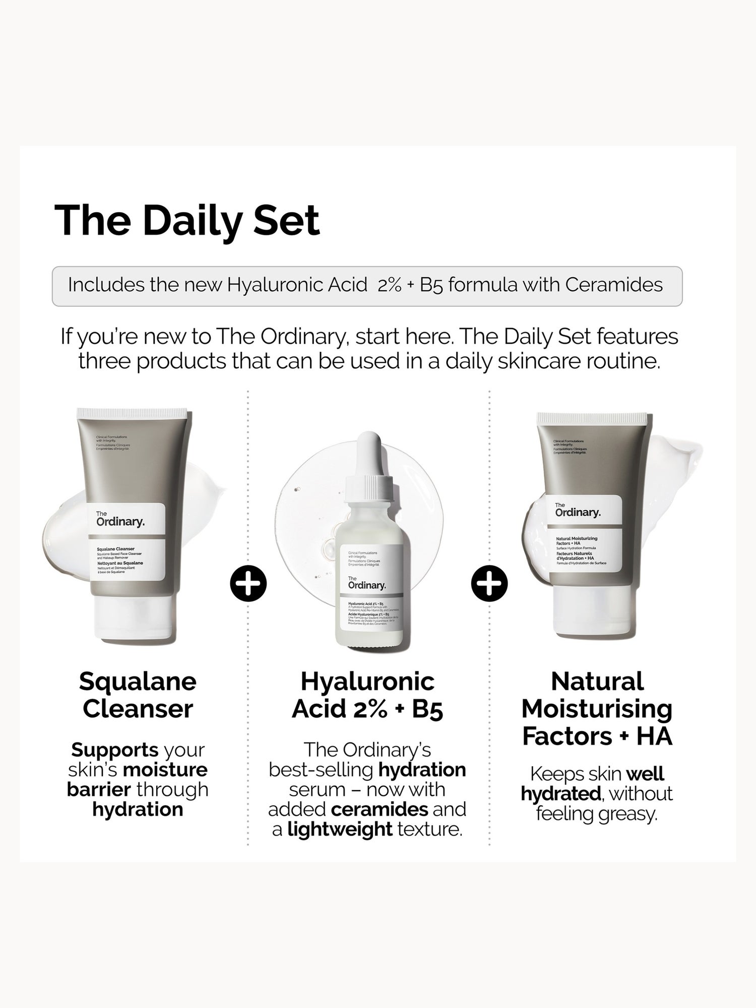 The Ordinary The Daily Set (Worth £23.20) | LOOKFANTASTIC