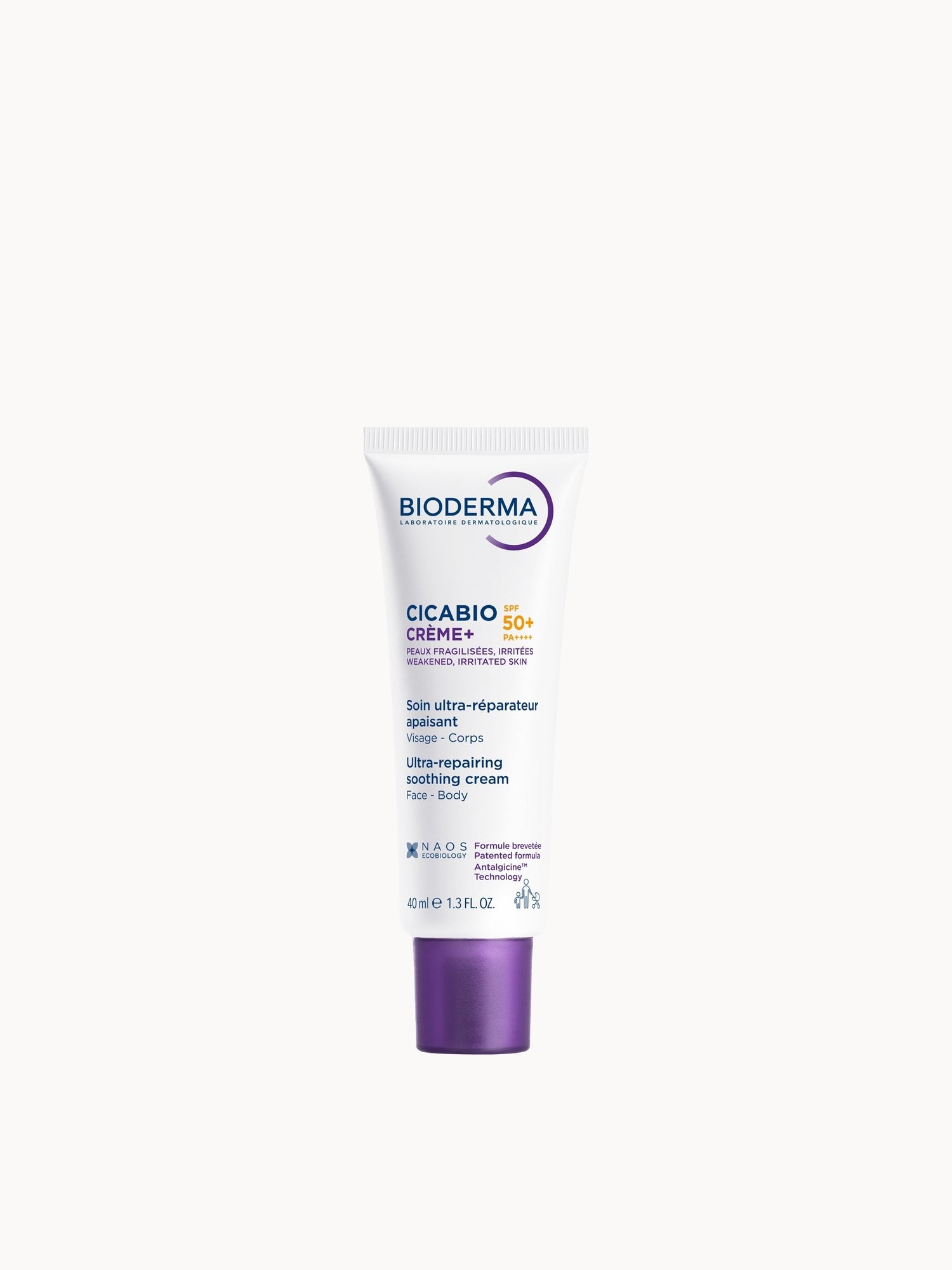 Bioderma Cicabio Ultra Repairing Soothing Healing Cream with Hyaluronic Acid SPF50+ 40ml