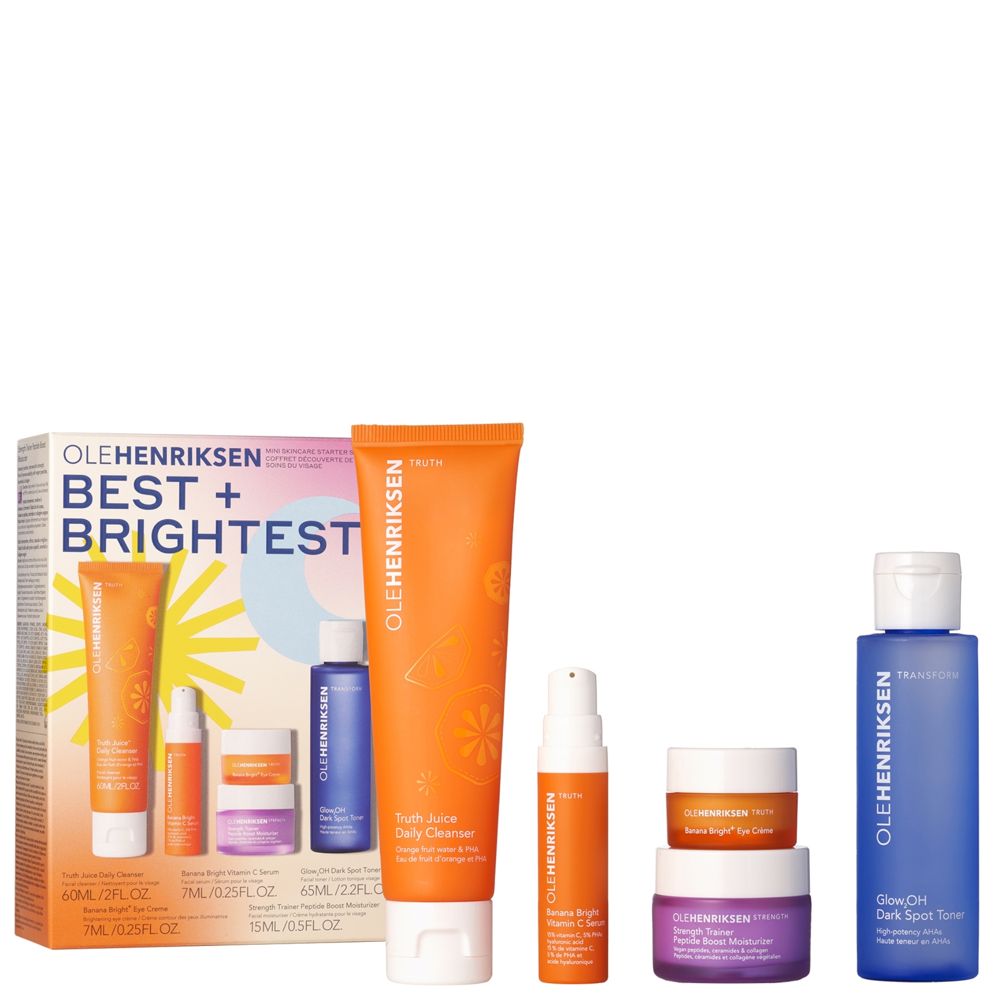 cult OLE HENRIKSEN Best and Brightest Mini Skincare Starter Set