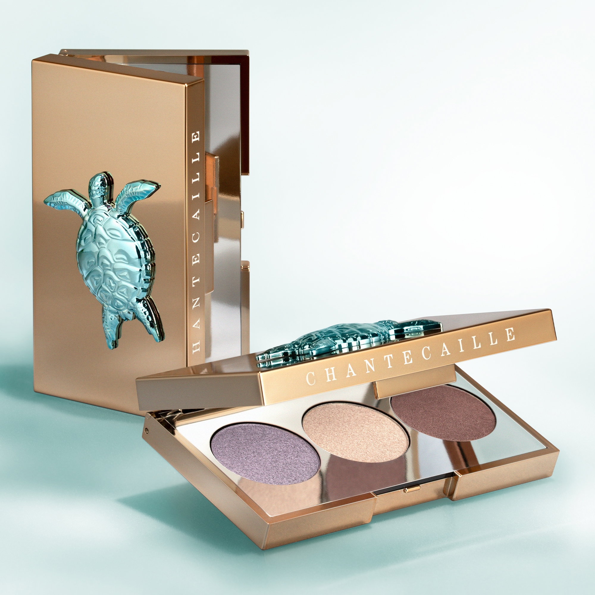 Chantecaille Sea Turtle Eyeshadow Trio - Cool 4g | Dermstore