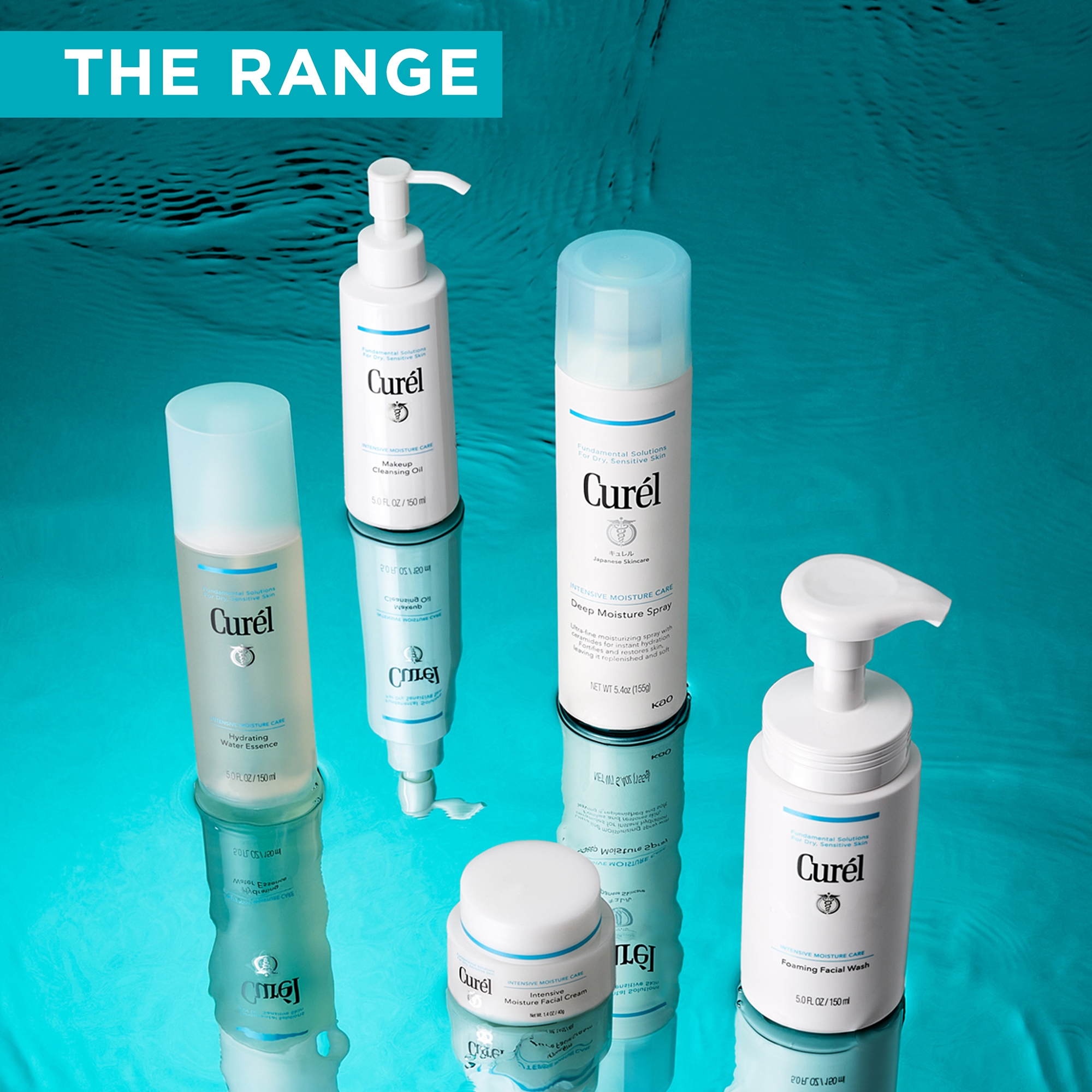 Curél Intensive Moisture Facial Cream for Dry, Sensitive Skin 40ml