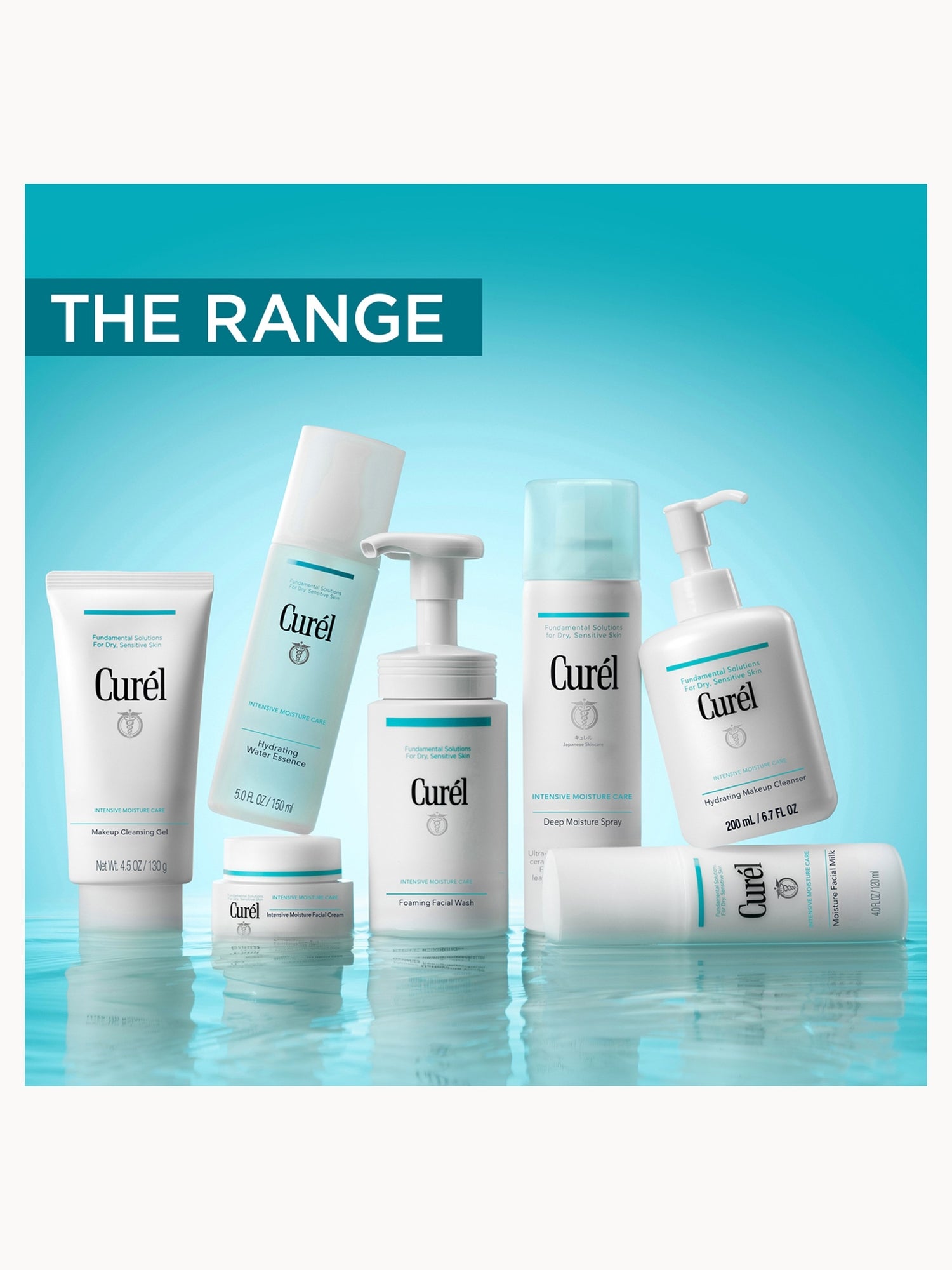Curél Enrich 2 Week Trial and Travel Kit for Dry, Sensitive Skin