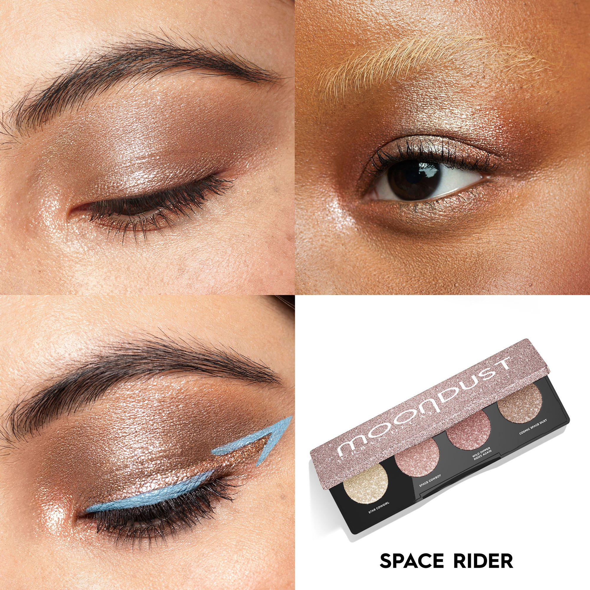 Urban Decay Moondust Quad Space Rider | LOOKFANTASTIC