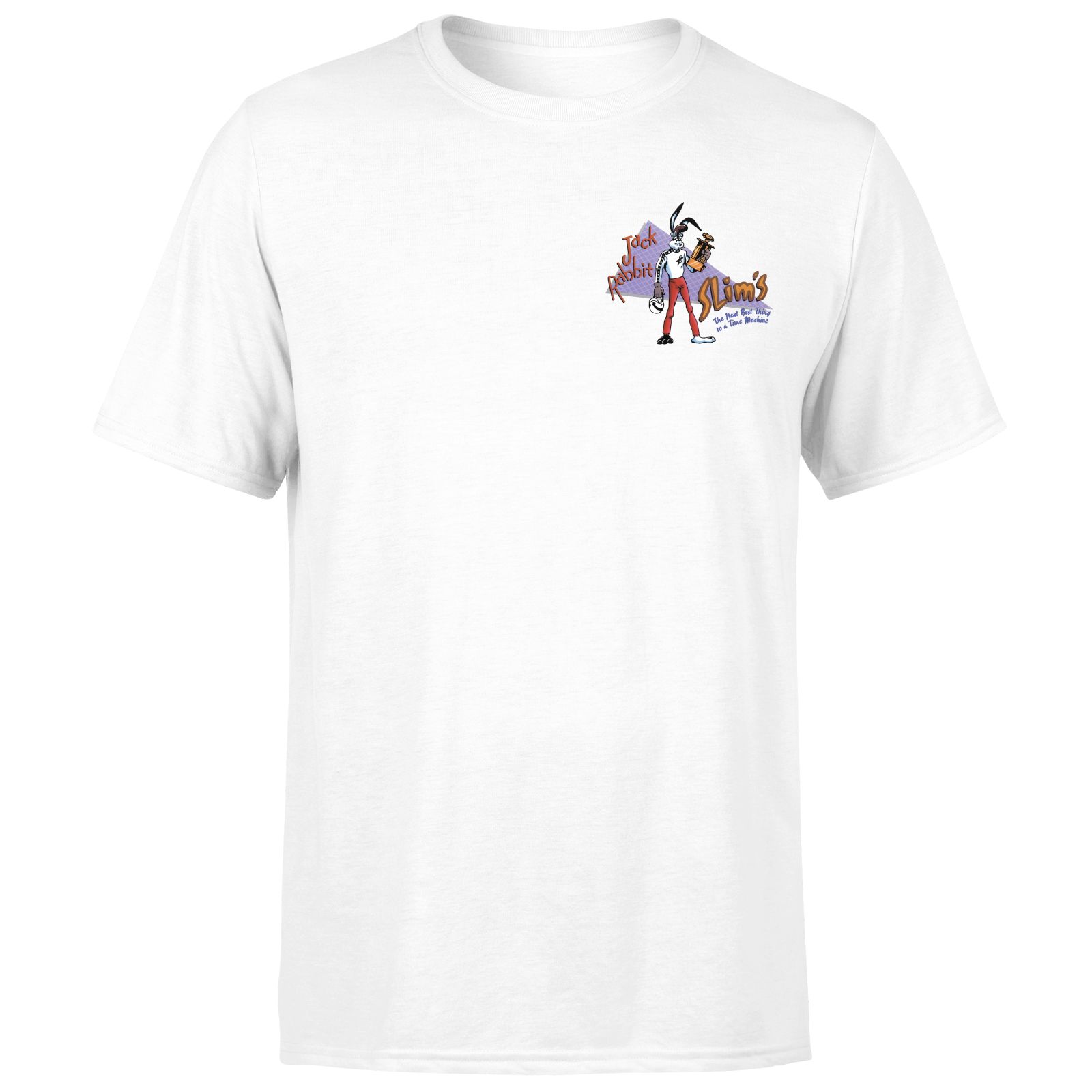 Pulp Fiction Jack Rabbit Slims Unisex T-Shirt - White - S - White
